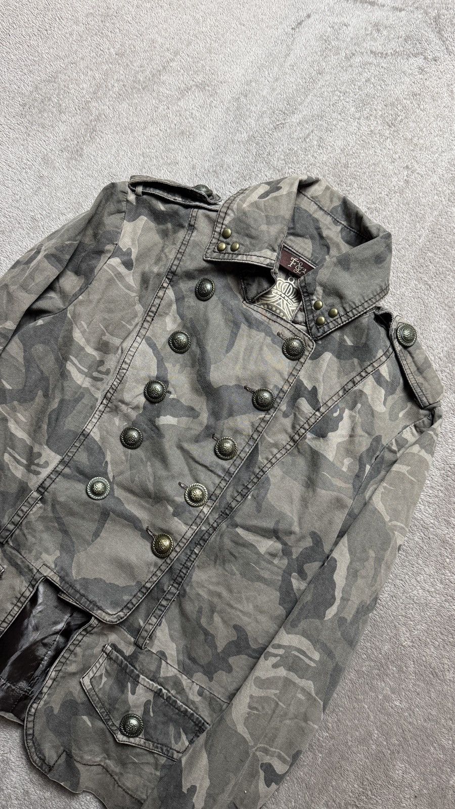 Hysteric Glamour 00s Napoleon Military Jacket Japan IfSixWasNine PPFM Style Size M / US 6-8 / IT 42-44 - 4 Thumbnail