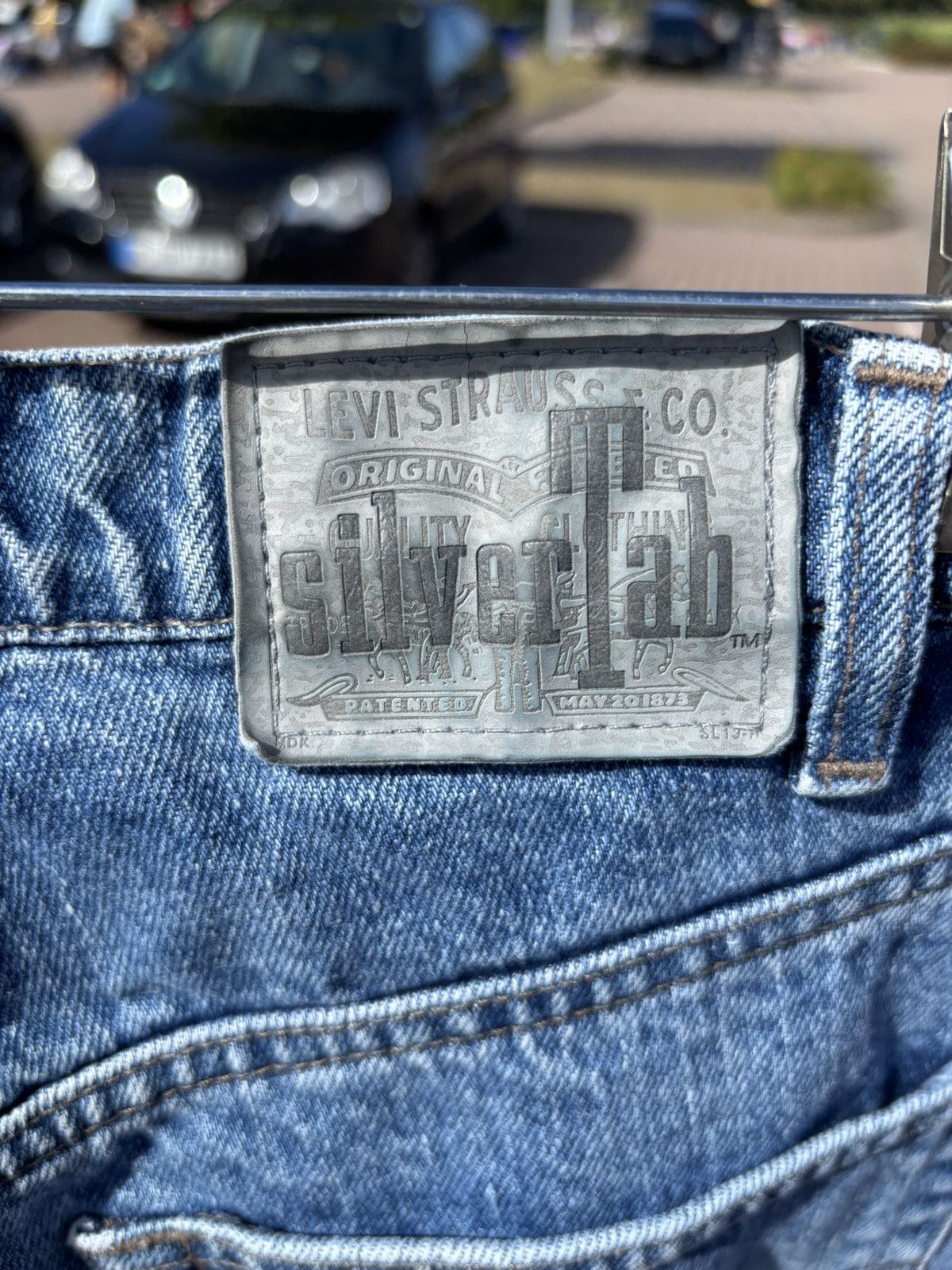 Levi's Vintage Clothing Levis Silver Tab Vintage Jeans W33 L34 Knopfleiste USA Size US 33 - 3 Thumbnail