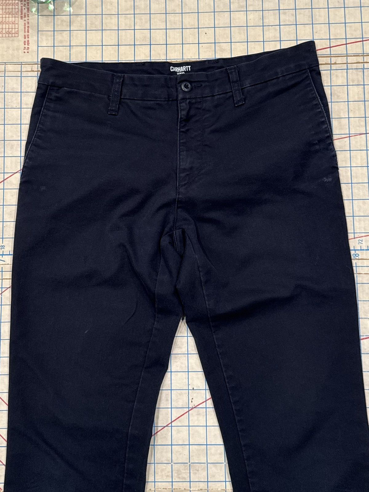 Carhartt Wip Carhartt WIP Sid Pant Mens Size 33 Navy Blue Size US 33 - 5 Thumbnail