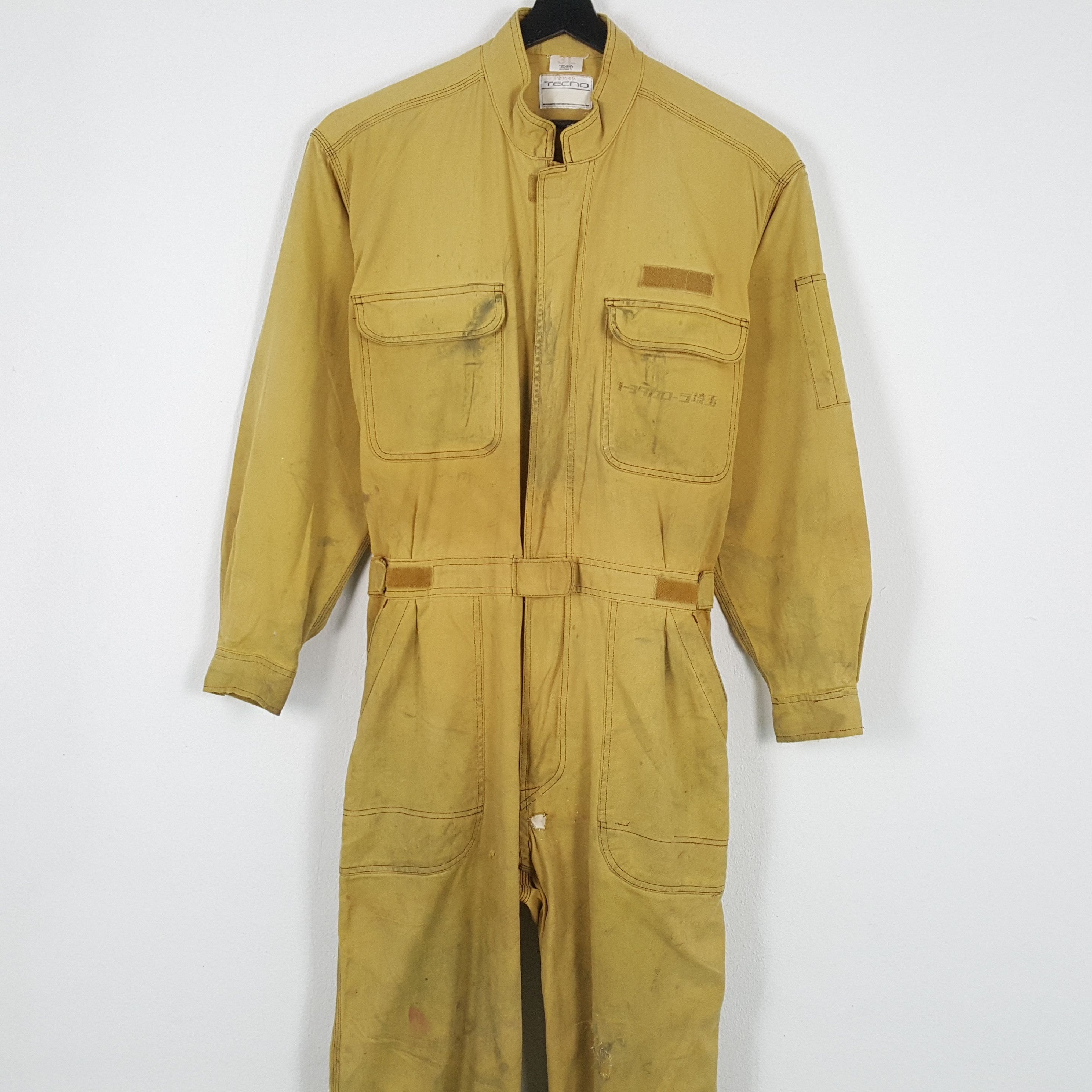 Japanese Brand × Vintage TOYOTA TECNO Motorsports Racing Style Coverall Jacket Size US M / EU 48-50 / 2 - 5 Thumbnail