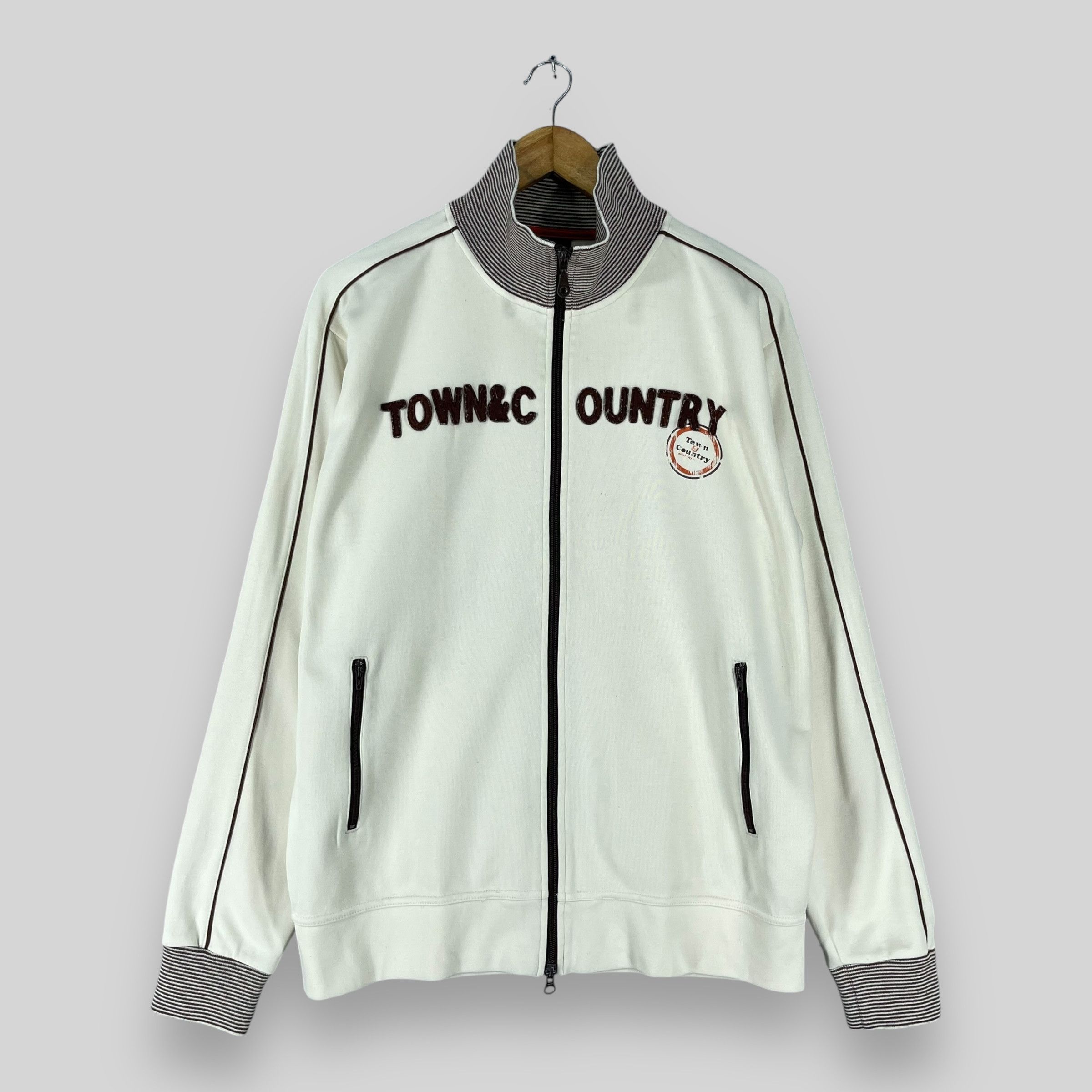Japanese Brand Vintage T&C Surf Boarding Pipeline Aloha Zipper Sweater Size US L / EU 52-54 / 3 - 1 Thumbnail