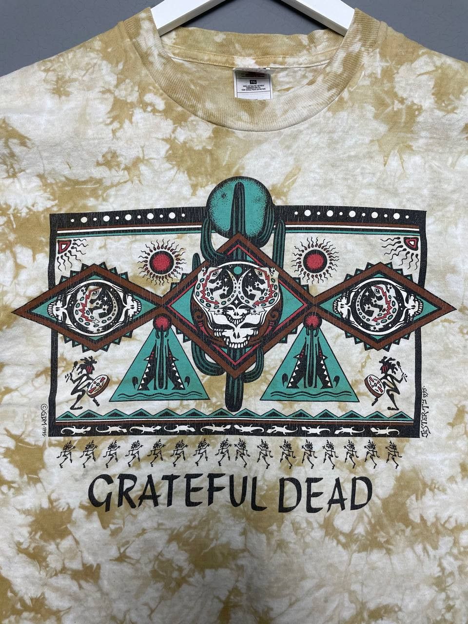 Fruit Of The Loom Vintage Grateful Dead 1995 T-shirt Size US XL / EU 56 / 4 - 3 Thumbnail