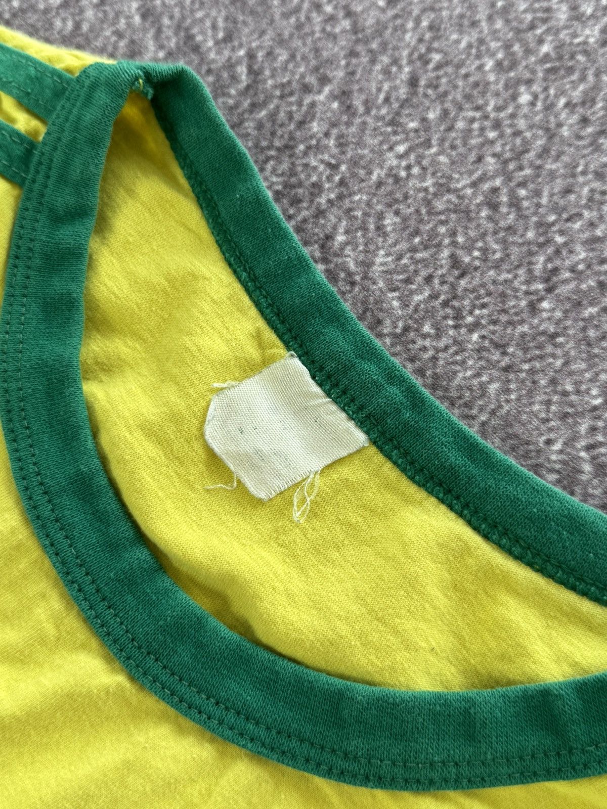 Vintage Vintage Brasil Yellow Mens T Shirt Size US XL / EU 56 / 4 - 6 Thumbnail