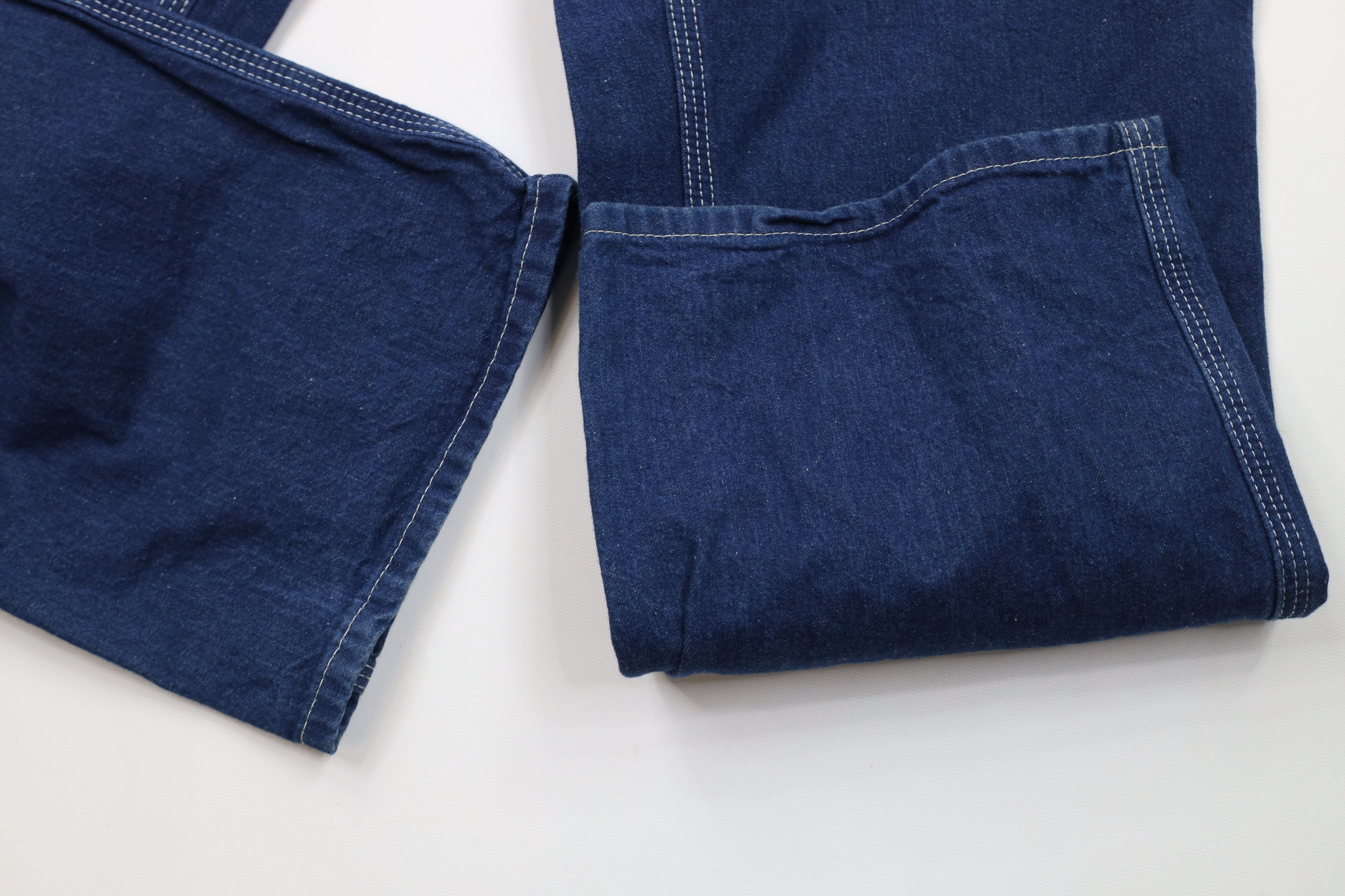 Carhartt Vintage Y2K Carhartt Workwear Wide Leg Dungaree Denim Jeans Size US 34 / EU 50 - 5 Thumbnail