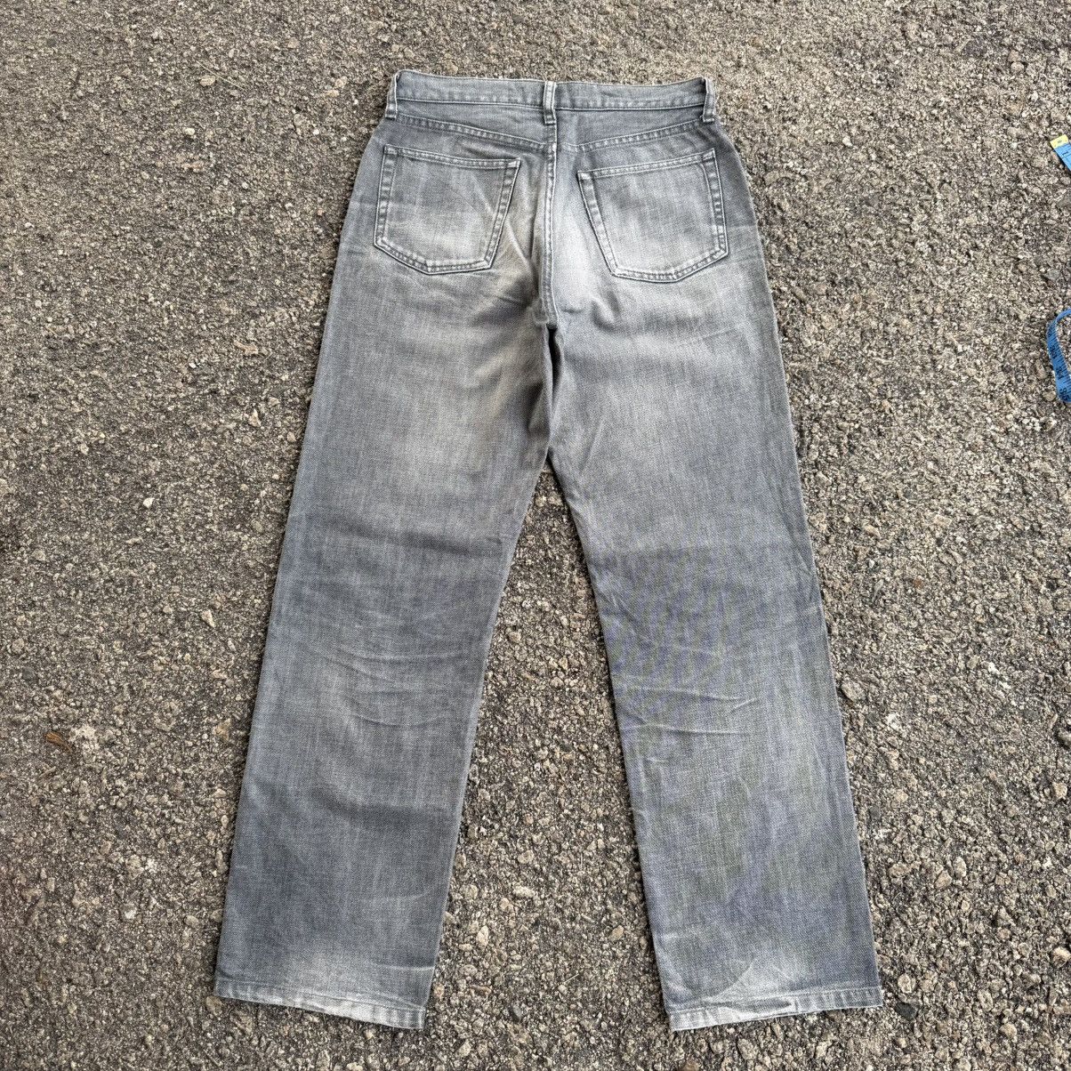 Japanese Brand W30 Vintage Japanese Faded Black Denim Jean Pants Size US 30 / EU 46 - 8 Thumbnail