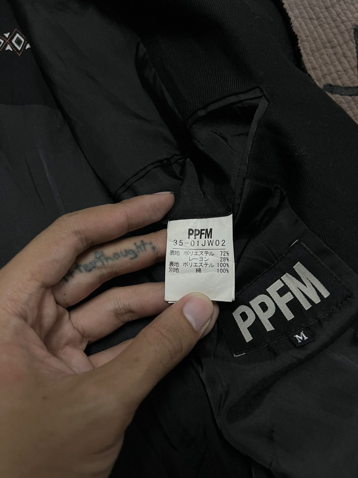 PPFM SS12 PPFM Reconstruct Blazer Size 42R - 10 Thumbnail