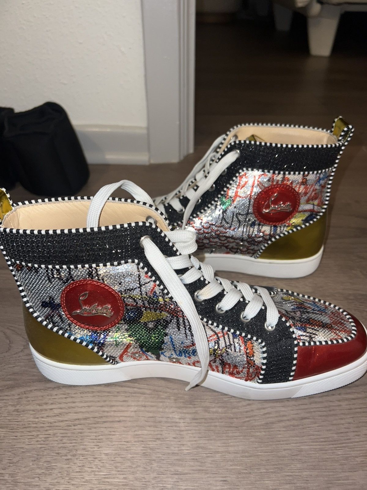 Christian Louboutin Christian Louboutin High Top Sneakers Size US 10 / EU 43 - 6 Thumbnail