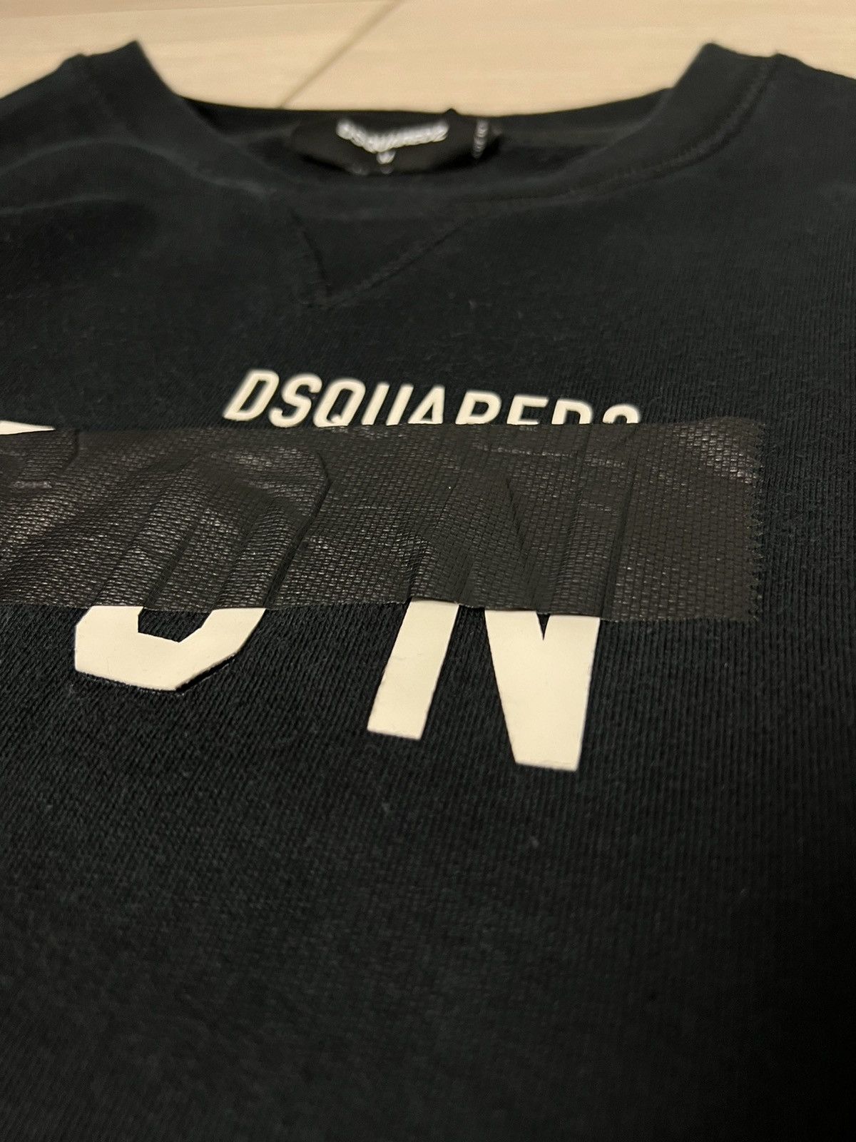 Dsquared2 Dsquared2 ICON Sweatshirt Luxury Made in Italy Black M Size Size US M / EU 48-50 / 2 - 7 Thumbnail