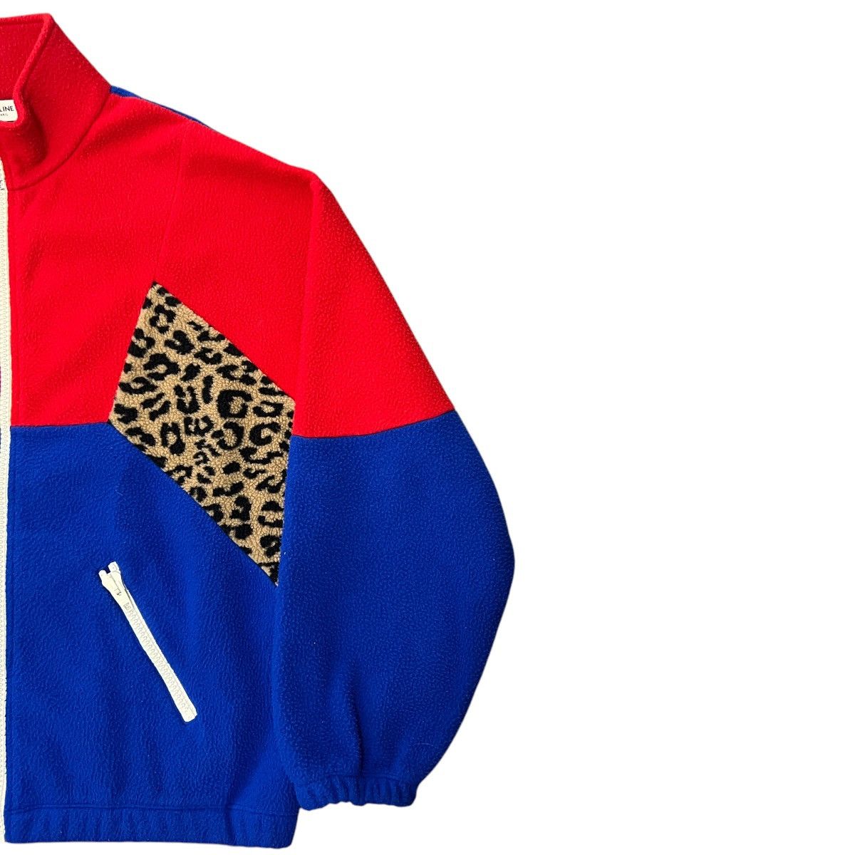 Celine CELINE 21SS Hedi Slimane THE DANCING KID Color Fleece Jacket Size US S / EU 44-46 / 1 - 4 Thumbnail