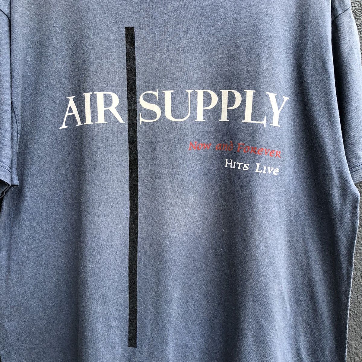 Band Tees Vintage 90s Sunfaded Air Supply Tour Tee Size US XL / EU 56 / 4 - 3 Thumbnail