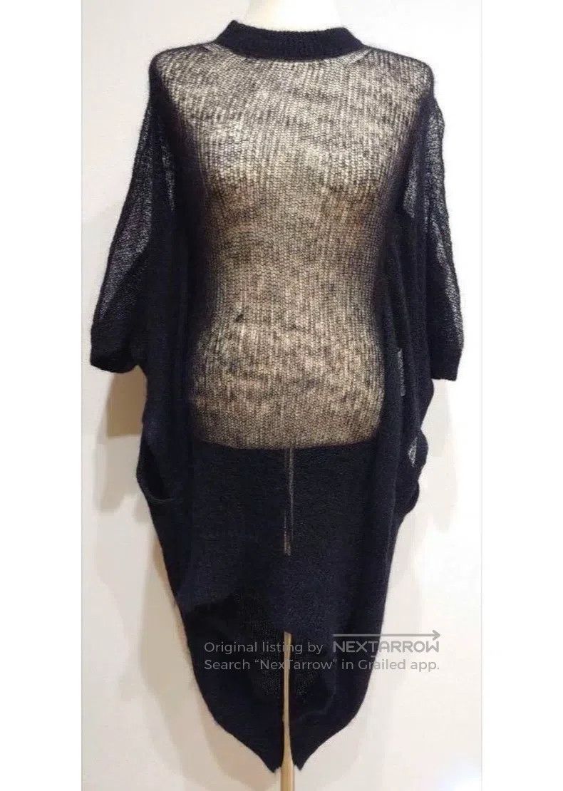 Junya Watanabe Junya Watanabe Wool Knit Transparent Top Size S / US 4 / IT 40 - 2 Thumbnail