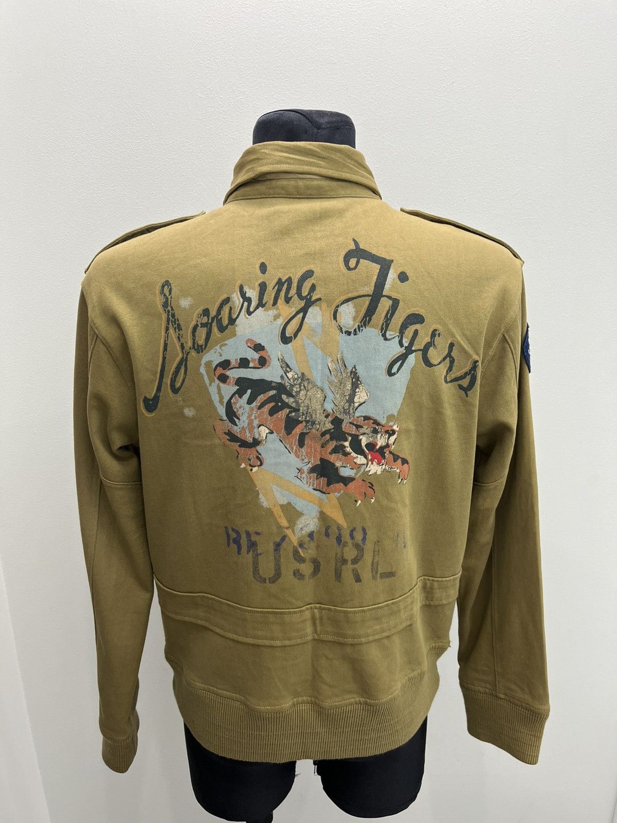 Polo Ralph Lauren Vintage Polo Ralph Lauren Soaring Tigers Military Jacket Size US M / EU 48-50 / 2 - 2 Thumbnail