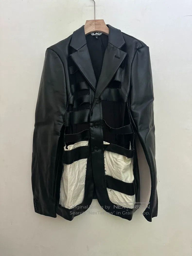 Comme des Garcons Comme Des Garcons Classic leather jacket Size L / US 10 / IT 46 - 1 Thumbnail