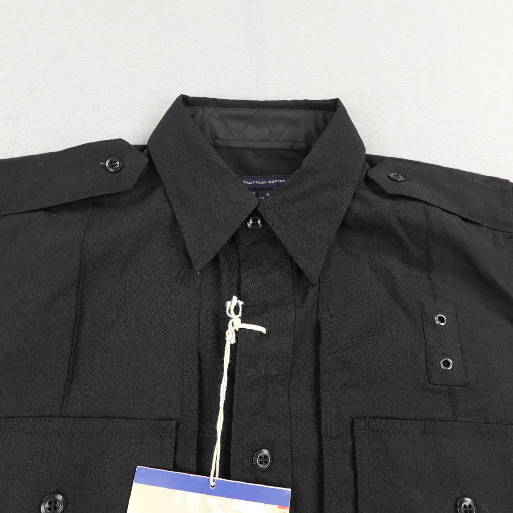 Vintage 5.11 Tactical Series Shirt Mens Small Short Black Poly Wool Uniform Utility NEW Size US S / EU 44-46 / 1 - 2 Thumbnail