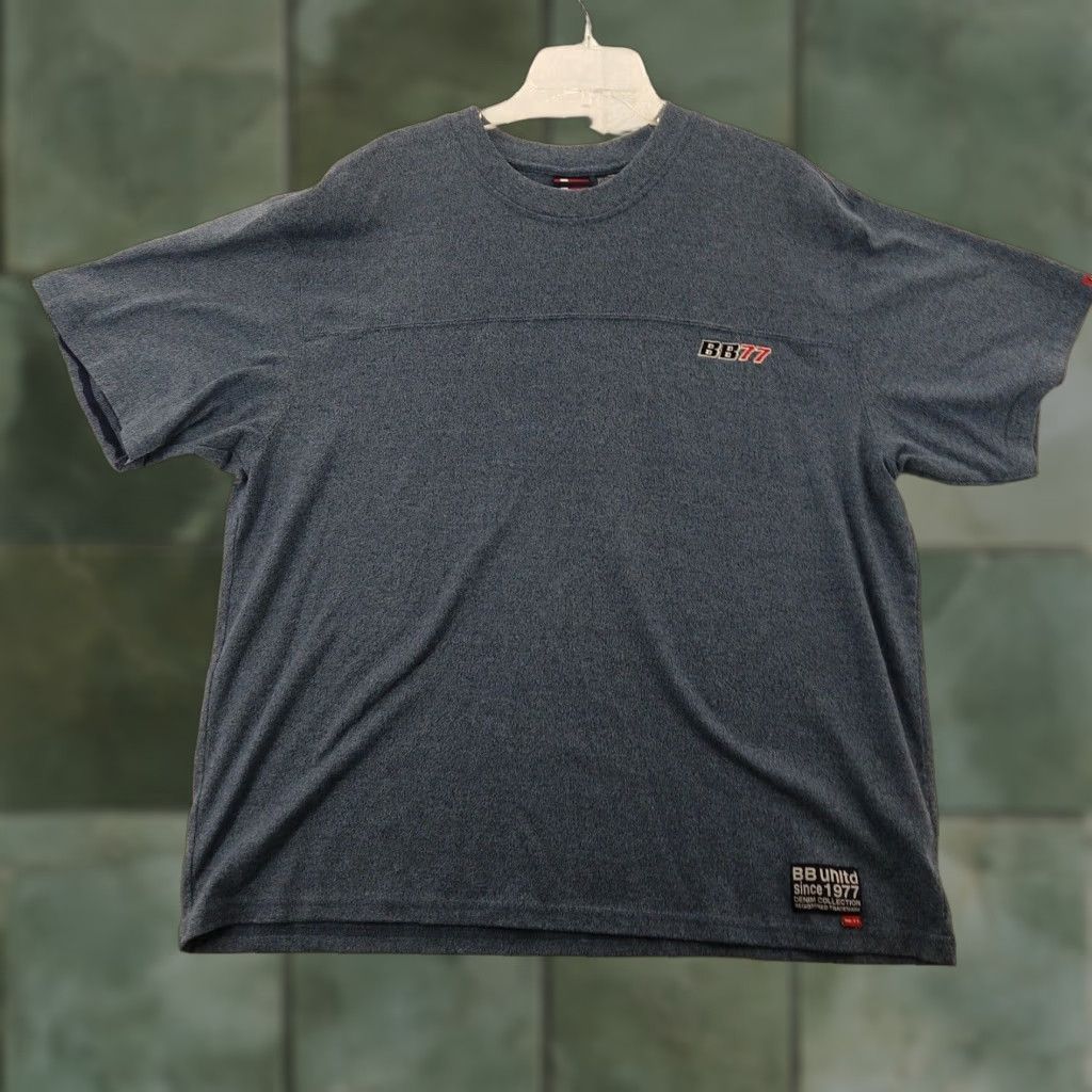 Vintage VINTAGE Bugle Boy Company Shirt 2XL Gray Short Sleeve Collared 90s Mens Size US XXL / EU 58 / 5 - 1 Thumbnail