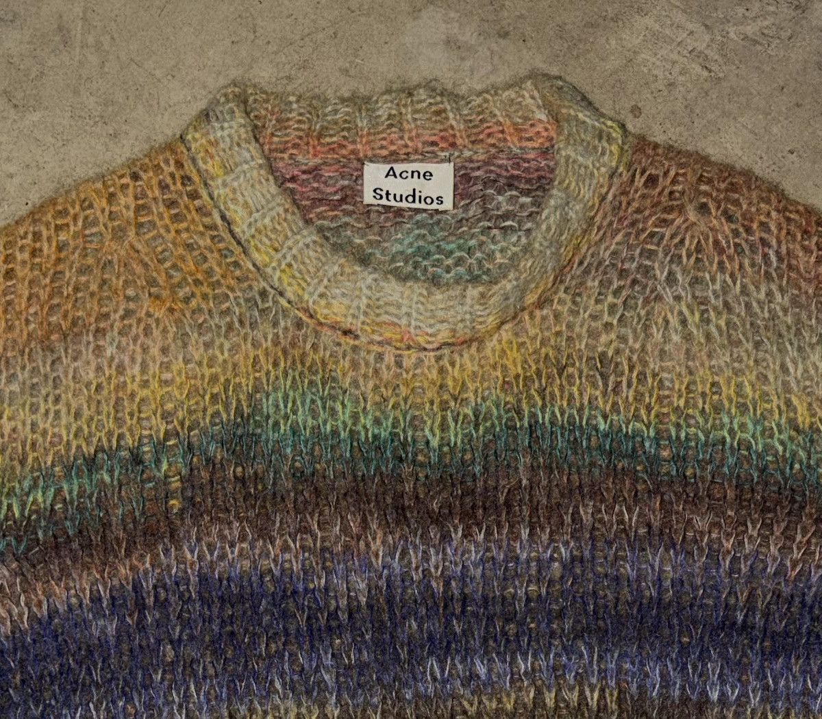 Acne Studios Rare FW21 Acne Studios Mohair Knit 29 Sweatshirt (Fits L) Size US L / EU 52-54 / 3 - 3 Thumbnail
