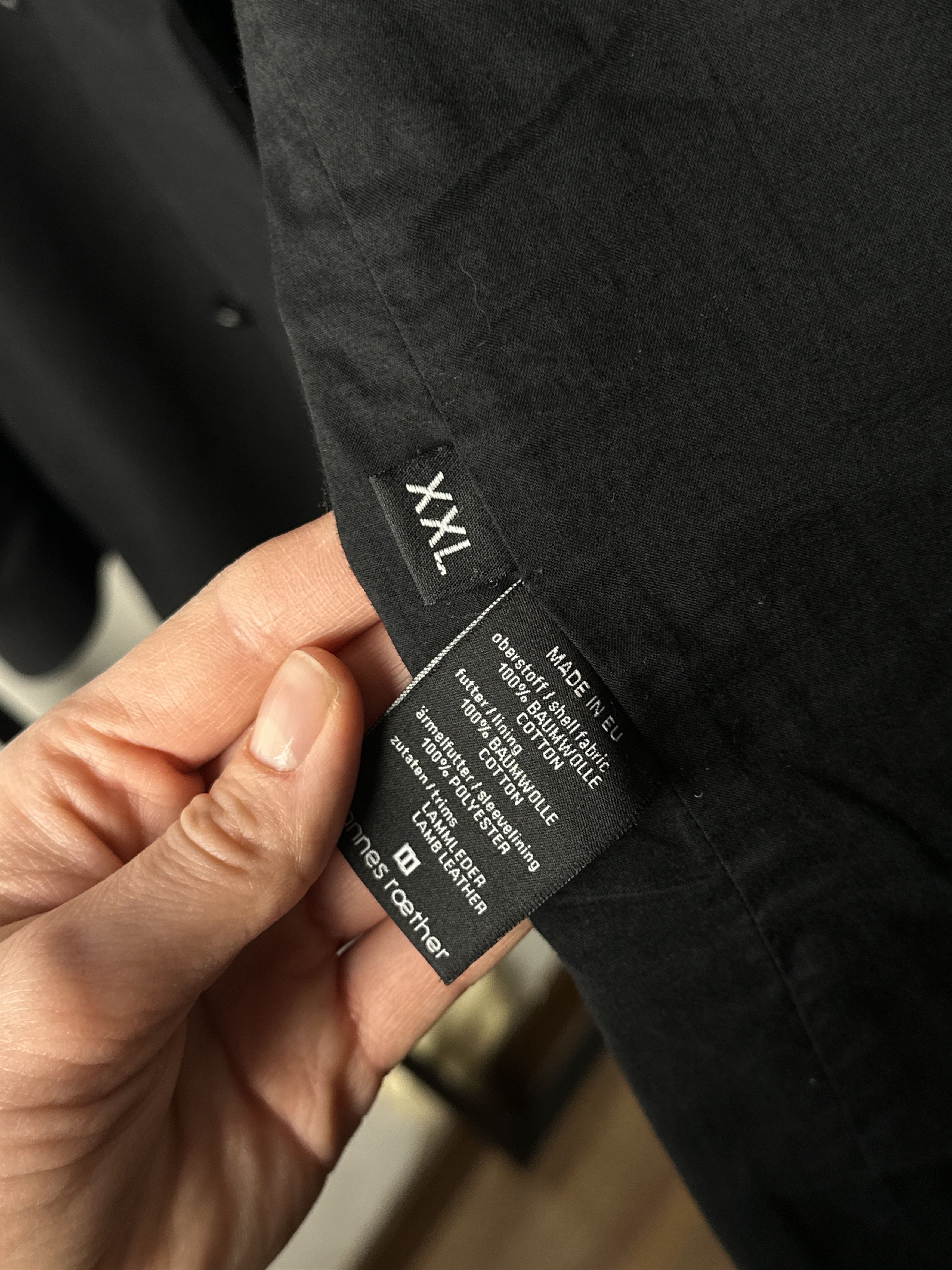 hannes roether Hannes Roether Wool Coat Size US XXL / EU 58 / 5 - 5 Thumbnail