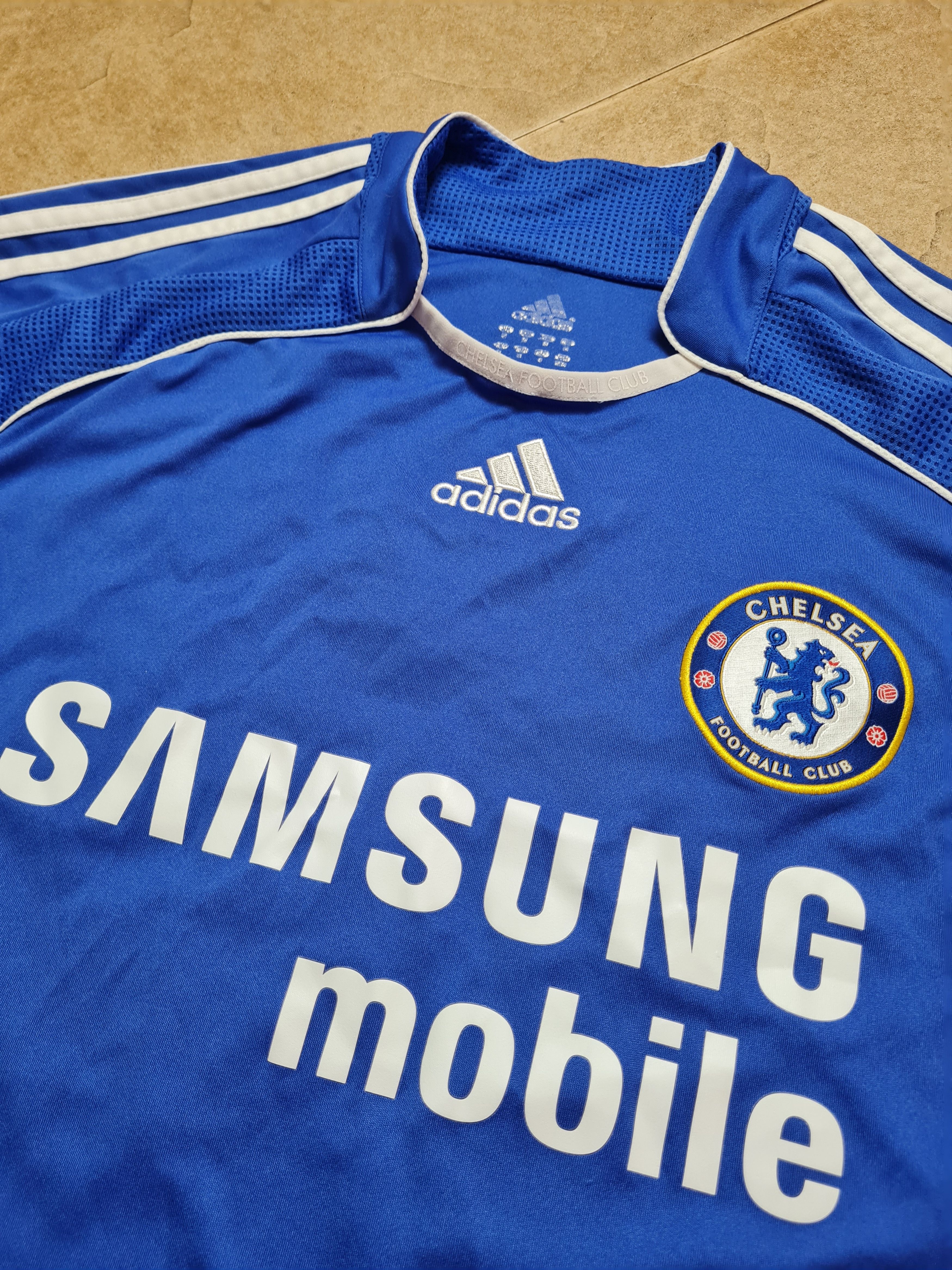 Adidas Soccer Shirt #13 Football Jersey Adidas Chelsea 2006-2008 Size US M / EU 48-50 / 2 - 17 Thumbnail