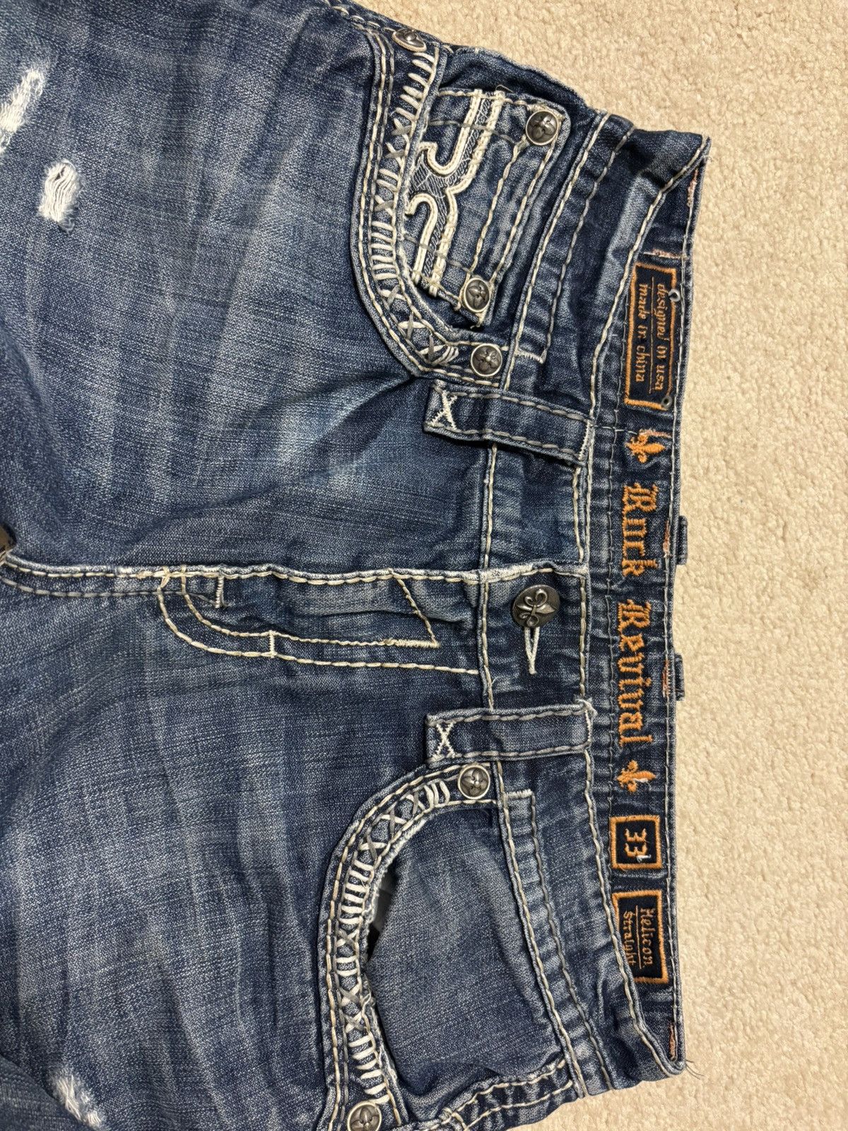 Rock Revival Helicon Size US 33 - 2 Thumbnail