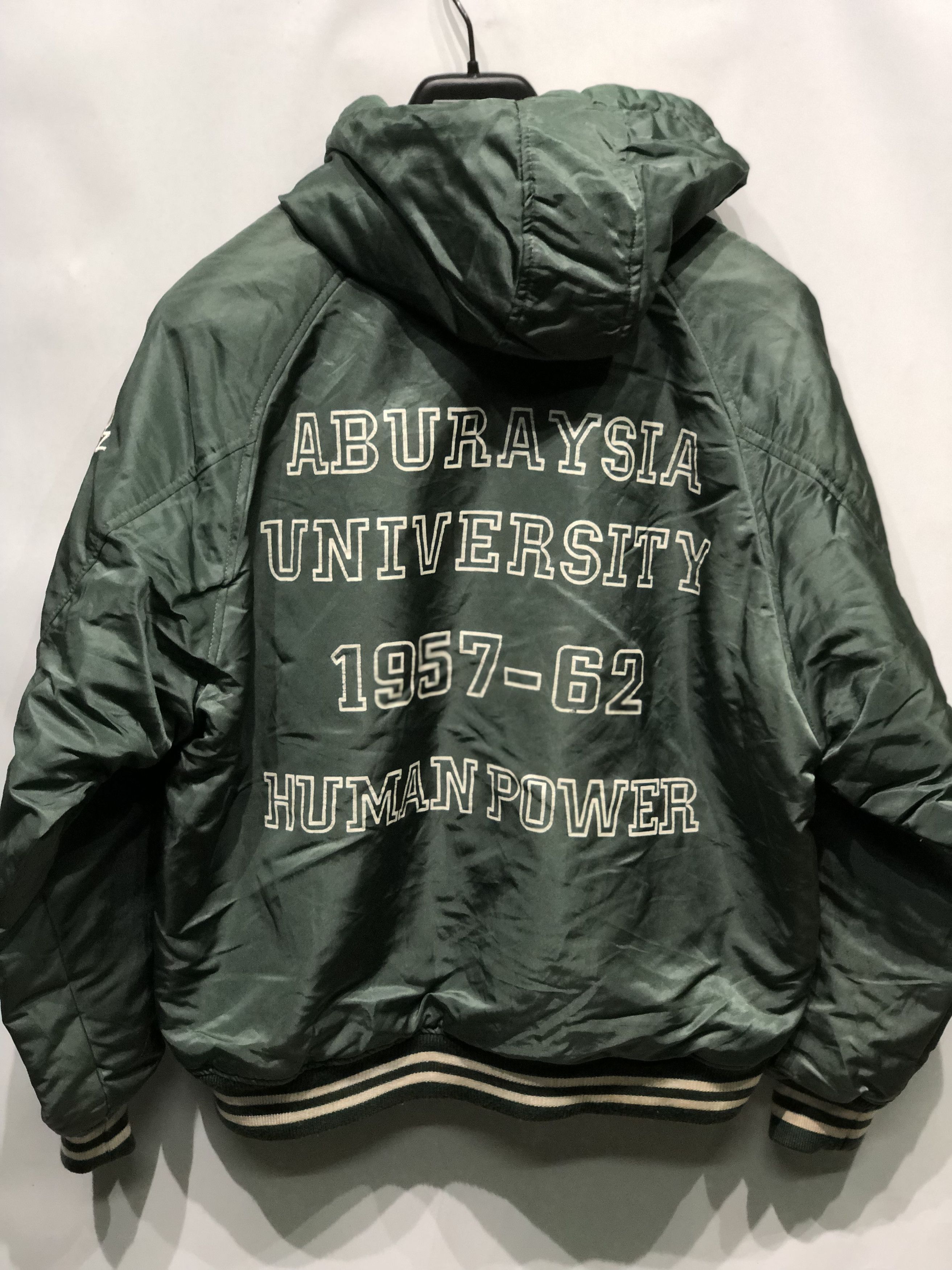 Vintage Vintage Aburaysia University Varsity Bomber Jacket Size US XL / EU 56 / 4 - 5 Thumbnail