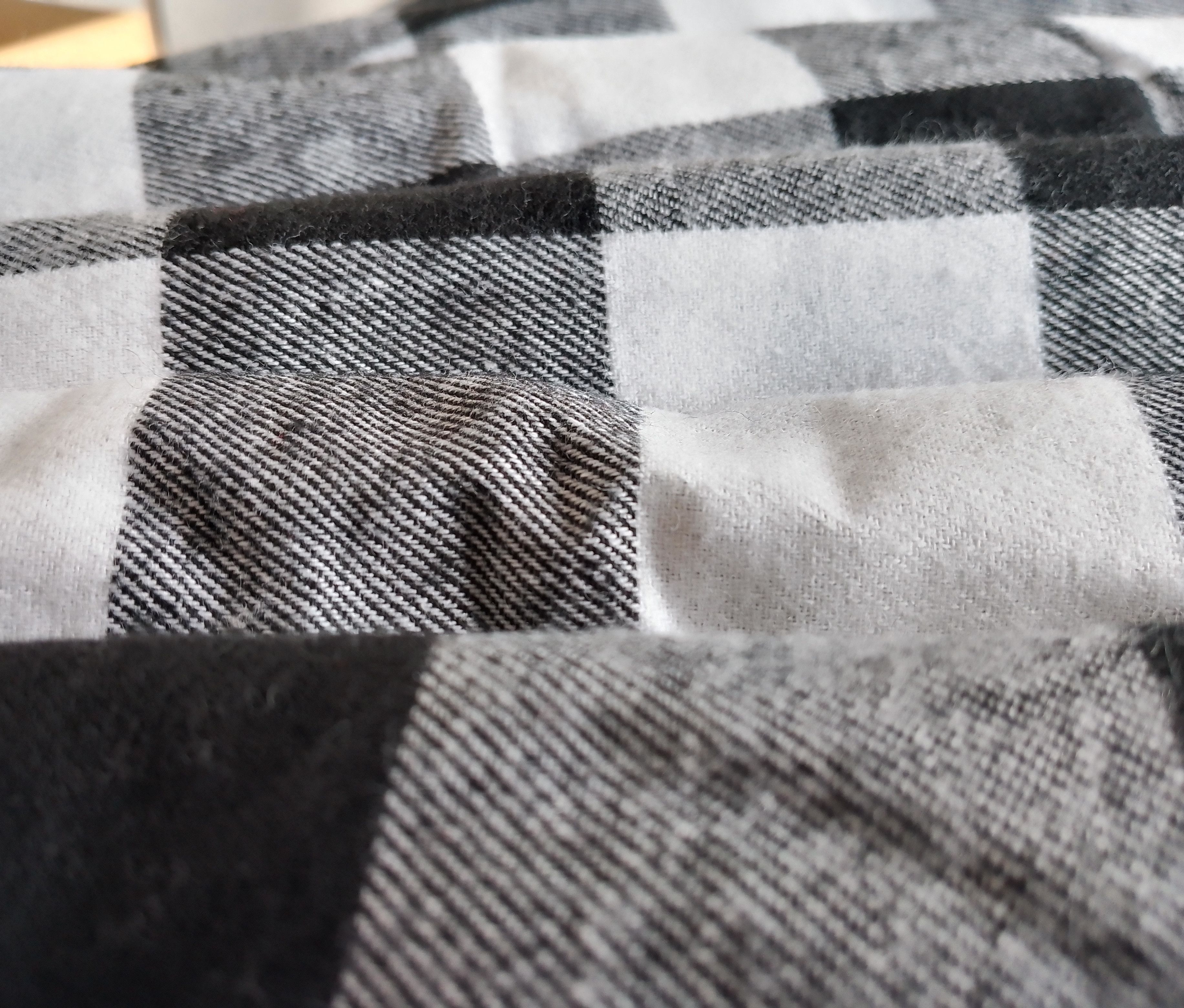 Other Flannel Vintage Plaid Circle Skirt - Knee Length Checked Size 36" / US 14 / IT 50 - 6 Thumbnail