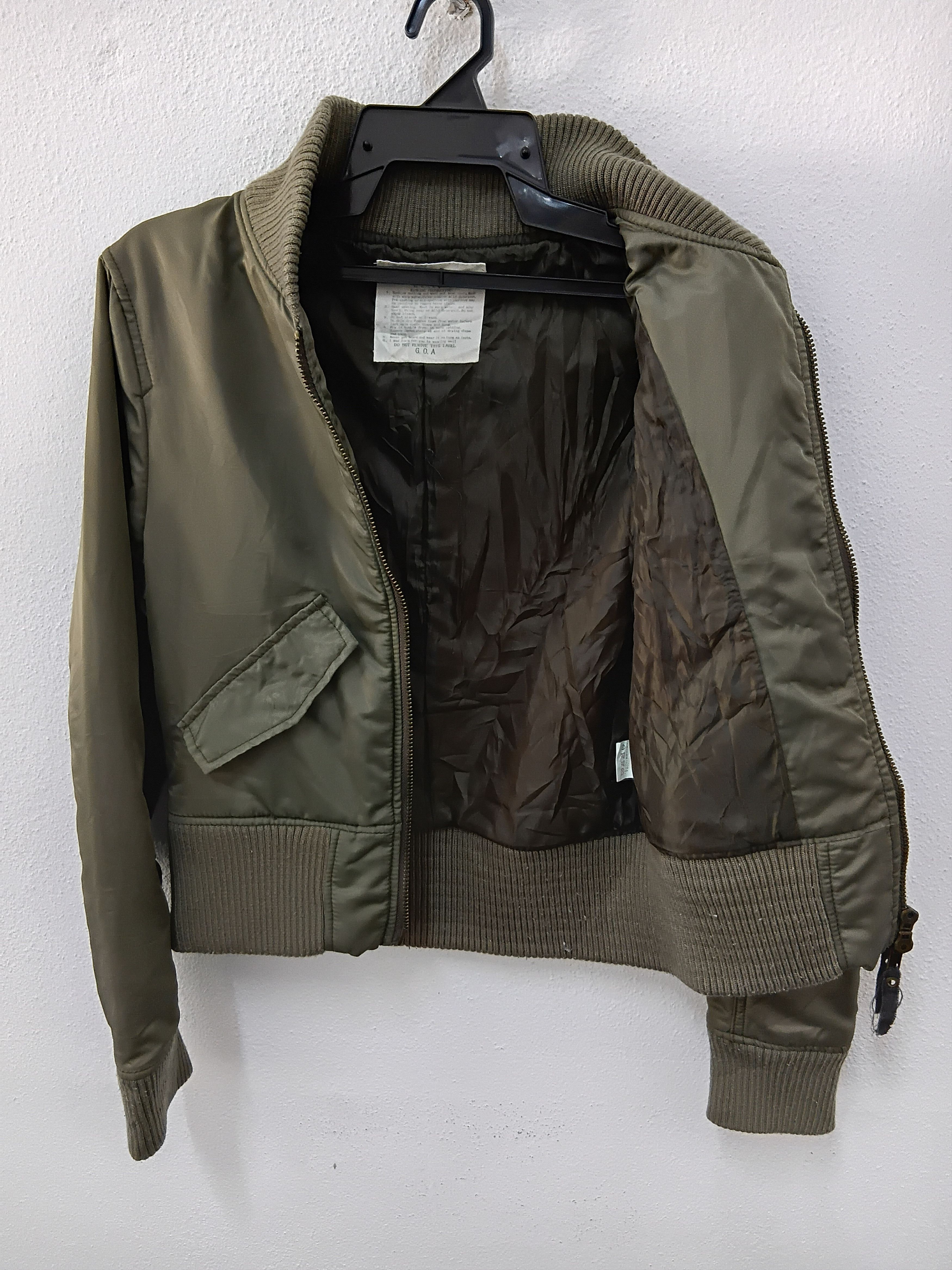 GOA Vintage GOA Japan Military Bombers Jacket Size M / US 6-8 / IT 42-44 - 3 Thumbnail