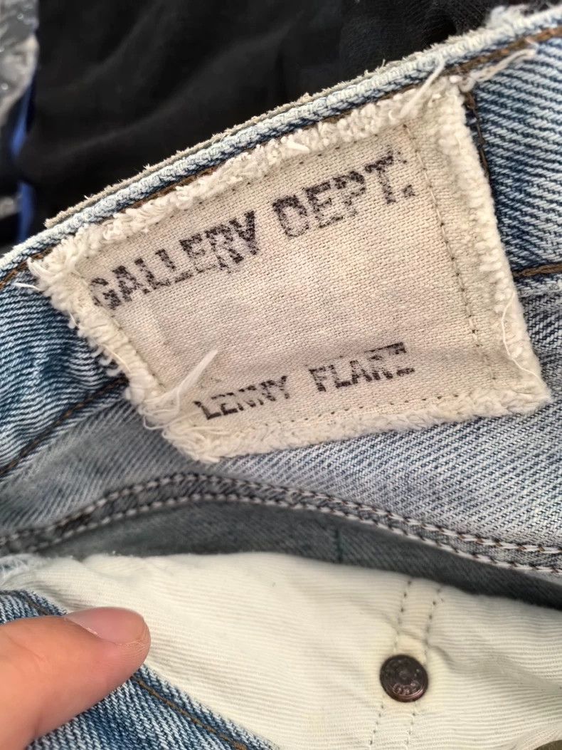 Gallery Dept. Gallery DeptGrid paneled flared jeans 2504-Nextarrow Size US 30 / EU 46 - 5 Thumbnail
