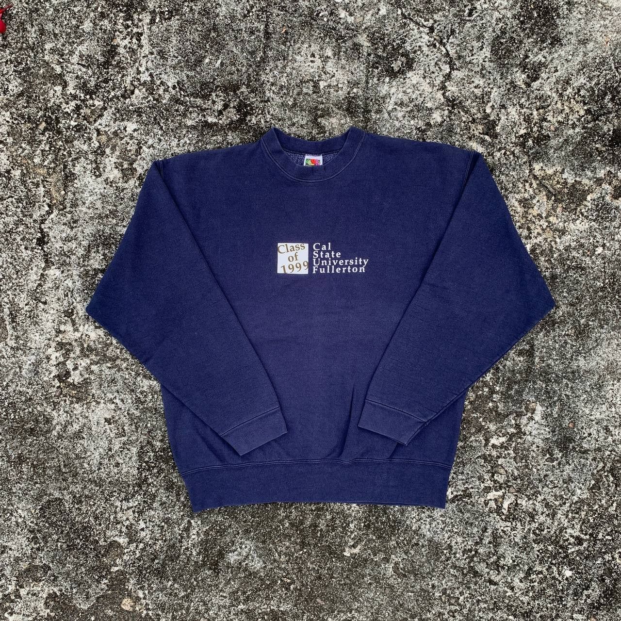 Vintage Vintage 1999 Cal. State University Fullerton Sweatshirt Size US XL / EU 56 / 4 - 1 Thumbnail