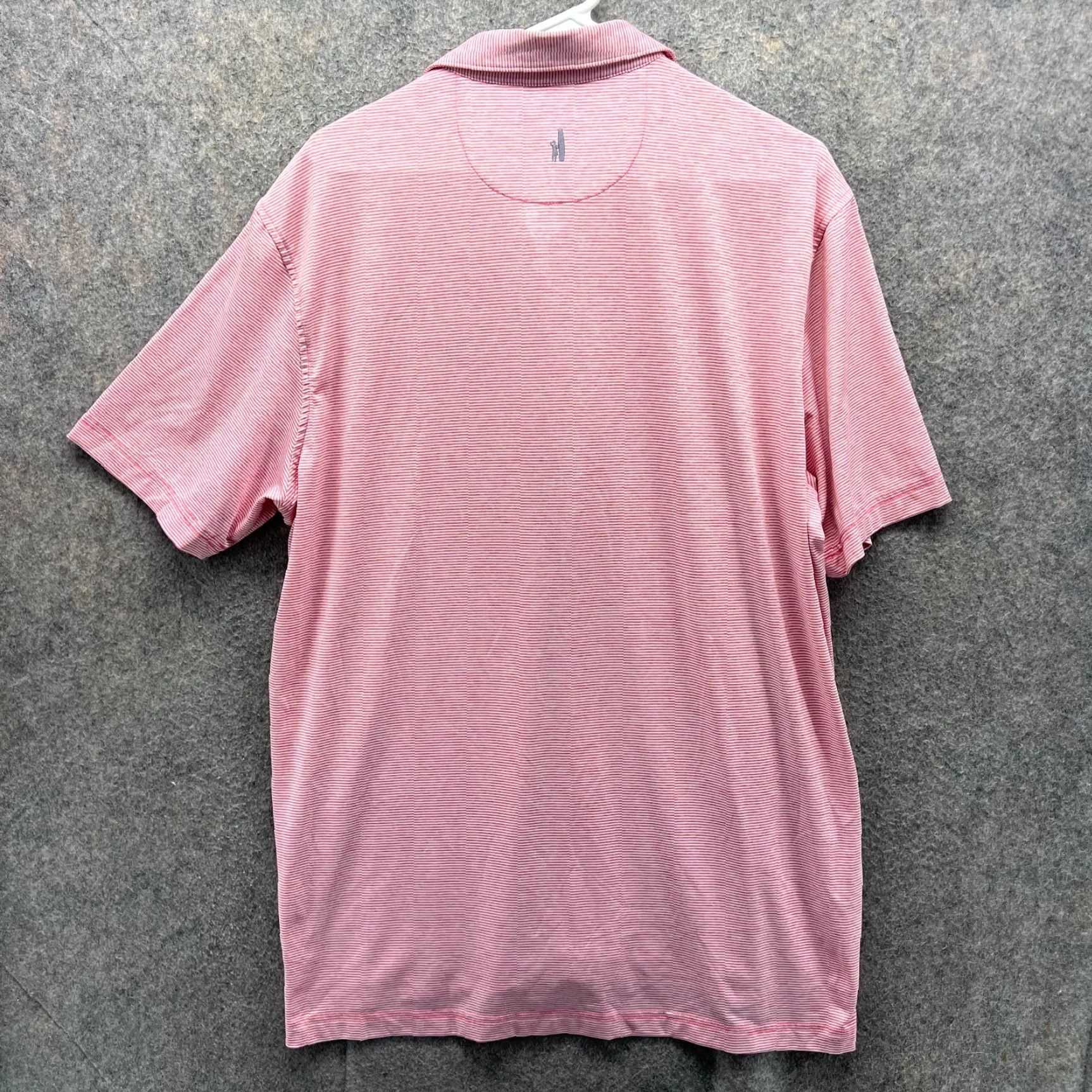 johnnie-O VINTAGE Johnnie-O Polo Shirt Men Large Pink Striped The Honda Classic Lyndon Performance Polo Shirt Mens Large Pink Striped VINTAGE Size US L / EU 52-54 / 3 - 2 Thumbnail