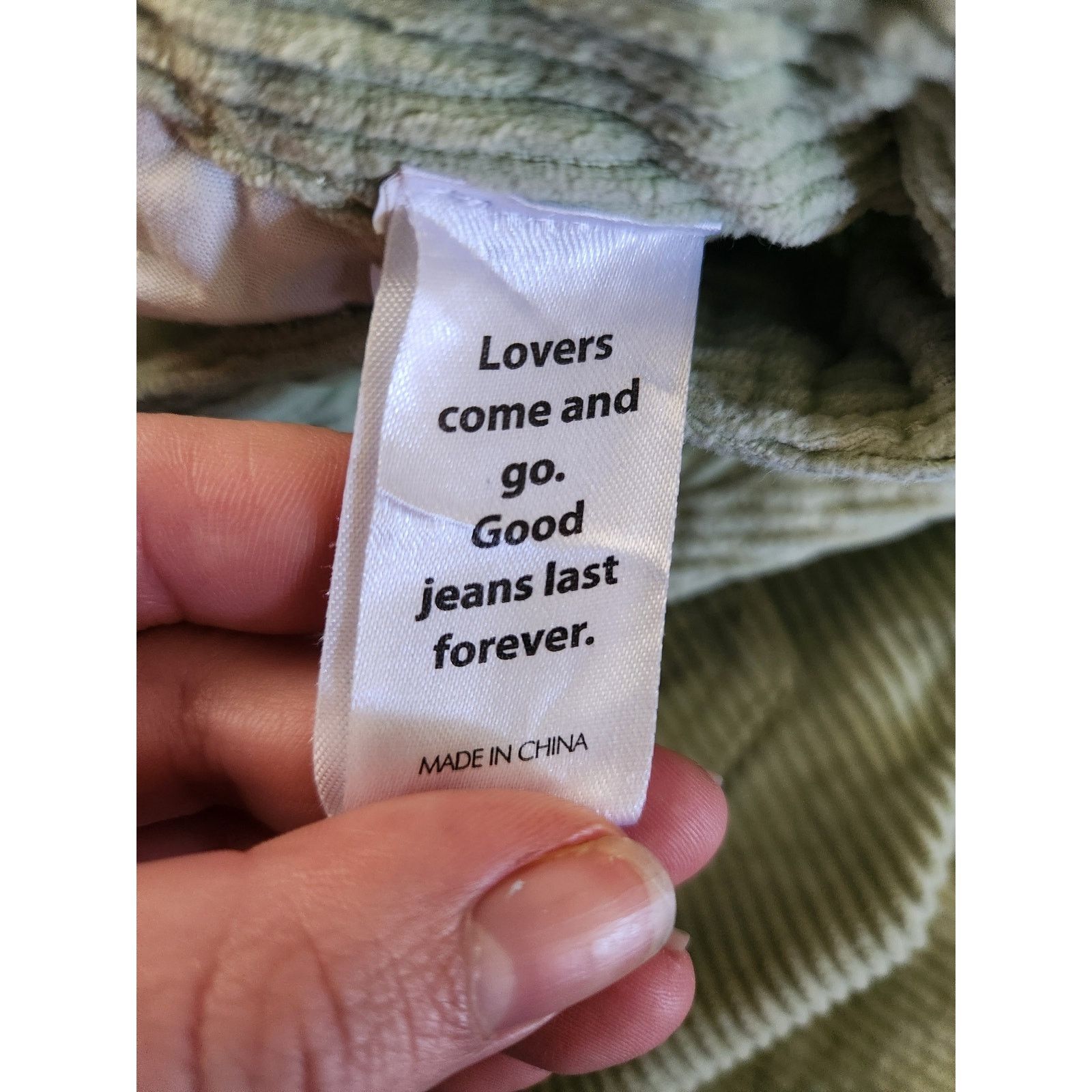 Pacsun PacSun Lime Green Light Corduroy 90's Boyfriends Pants-26 Size 26" / US 2 / IT 38 - 8 Thumbnail