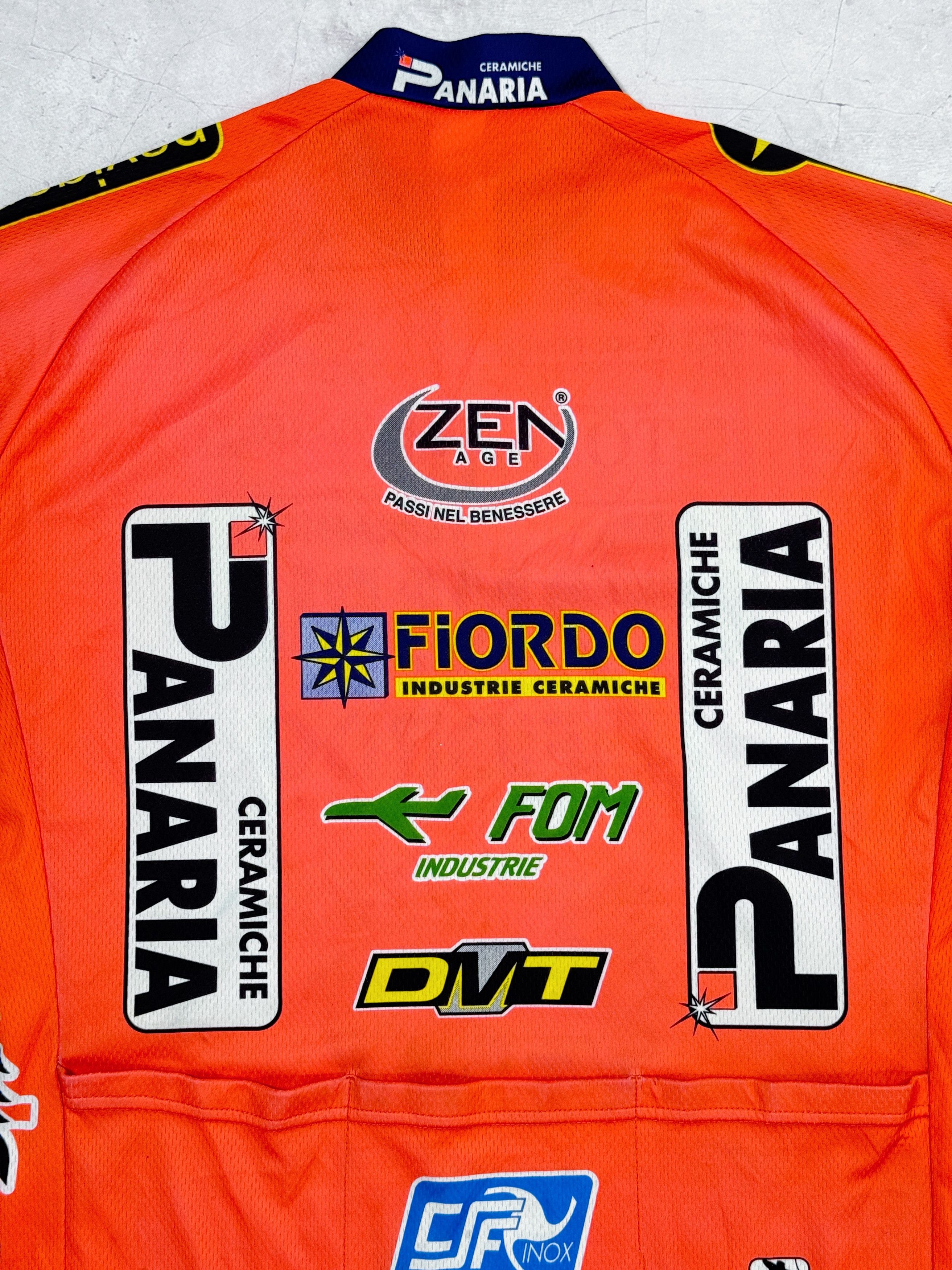 Vintage Vintage Giordana Cycling Jersey Panaria Fiordo Size US M / EU 48-50 / 2 - 13 Thumbnail