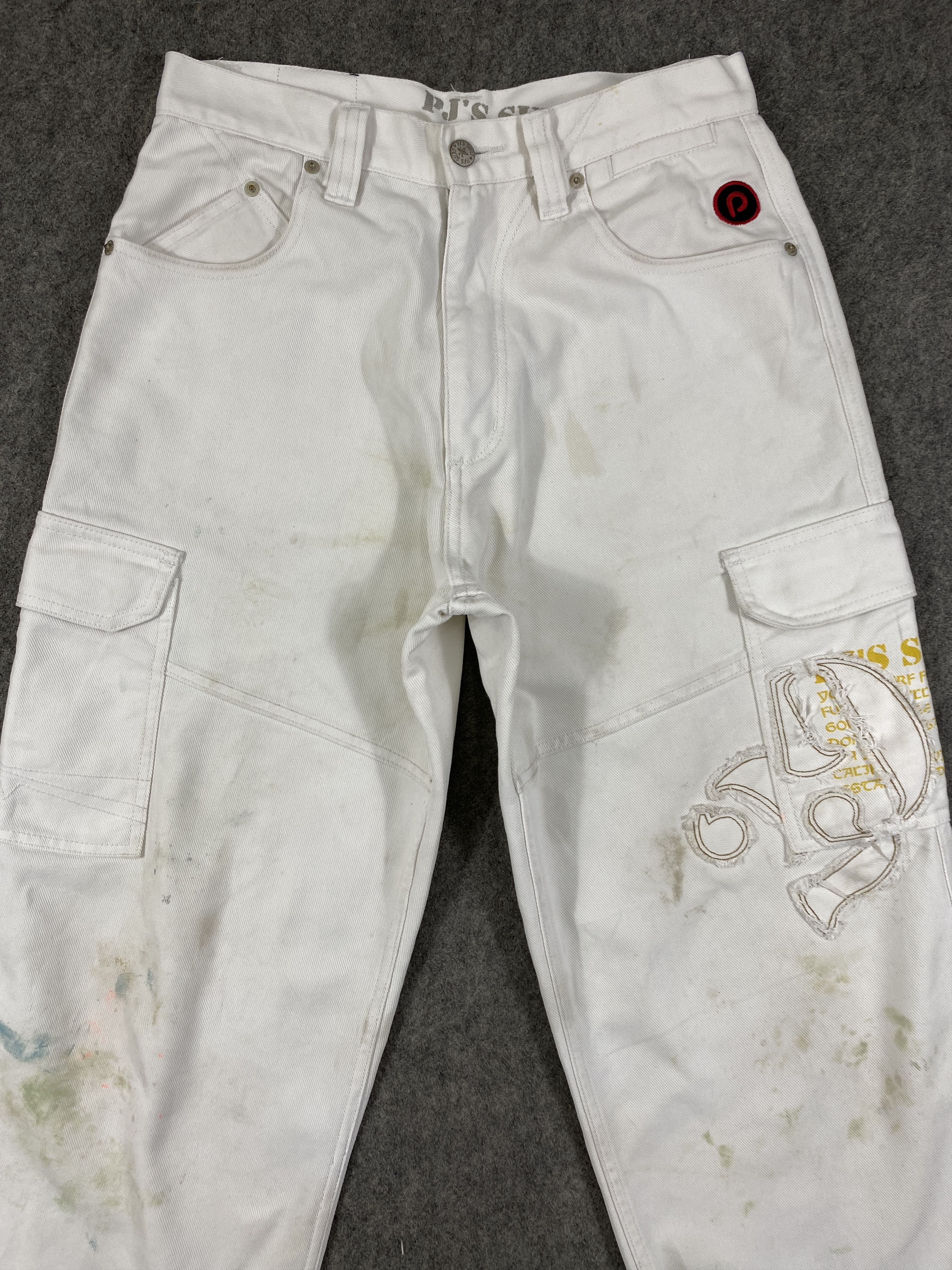 Japanese Brand PJs Surf Brand Cargo Pants Multi Pocket Pants -CP091 Size US 30 / EU 46 - 3 Thumbnail
