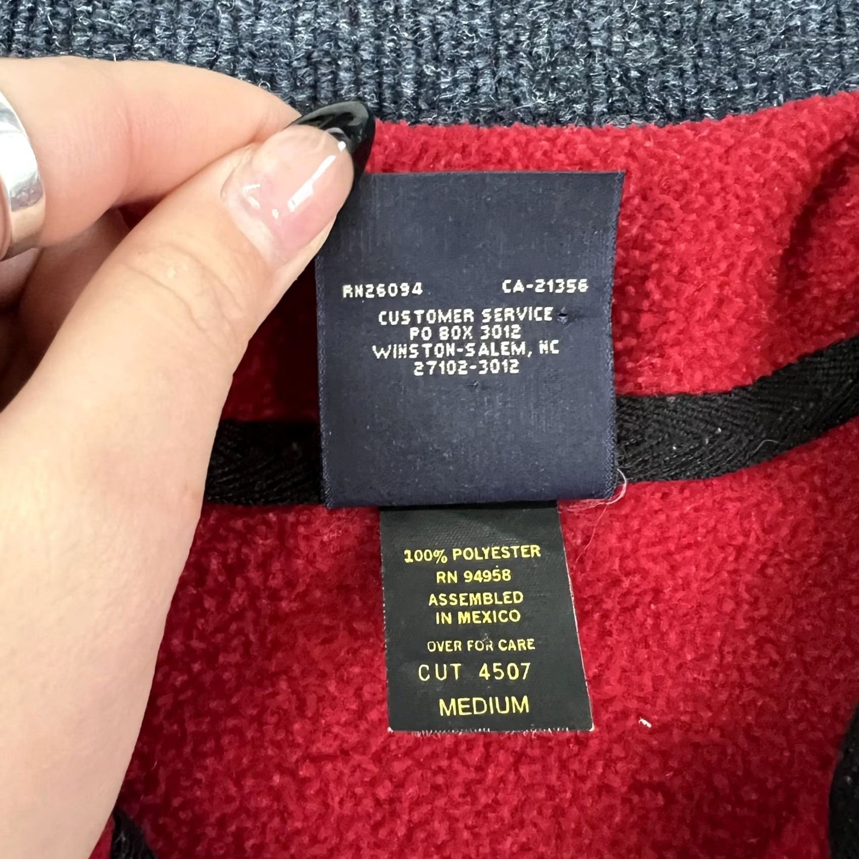 Champion Champion Sweatshirt Pullover Mens M Red 1/4 Zip Fleece Casual Athletic Size US M / EU 48-50 / 2 - 4 Thumbnail