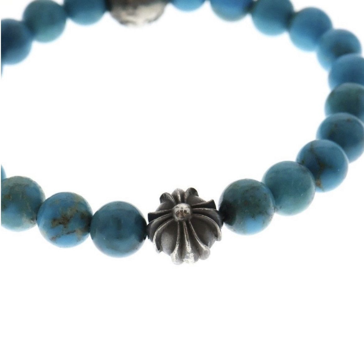 Chrome Hearts Chrome Hearts Turquoise Bead Bracelet Size ONE SIZE - 6 Thumbnail