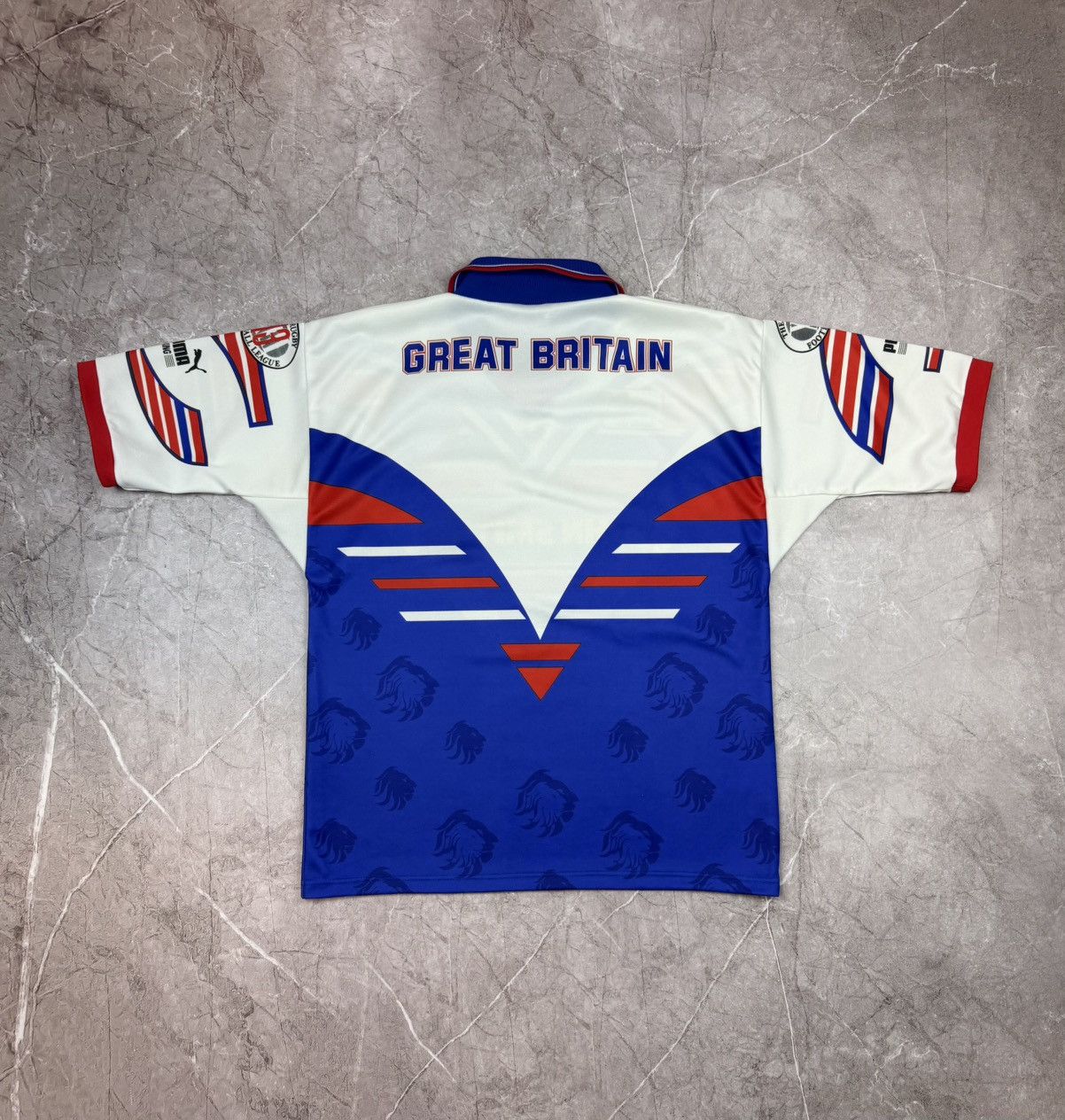 Puma Vintage 1995 Great Britain Rugby League Jersey by Puma Size US L / EU 52-54 / 3 - 3 Thumbnail