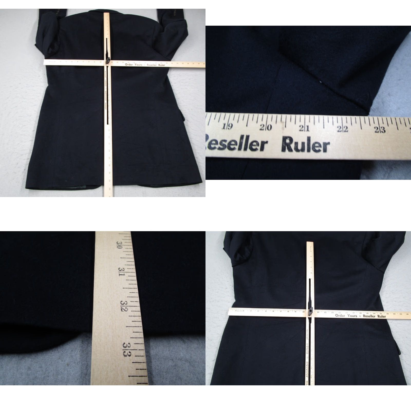 Vintage BARNEYS NEW YORK LORO PIANA Jacket Mens 42 Long Blue Blazer Size 42R - 8 Thumbnail