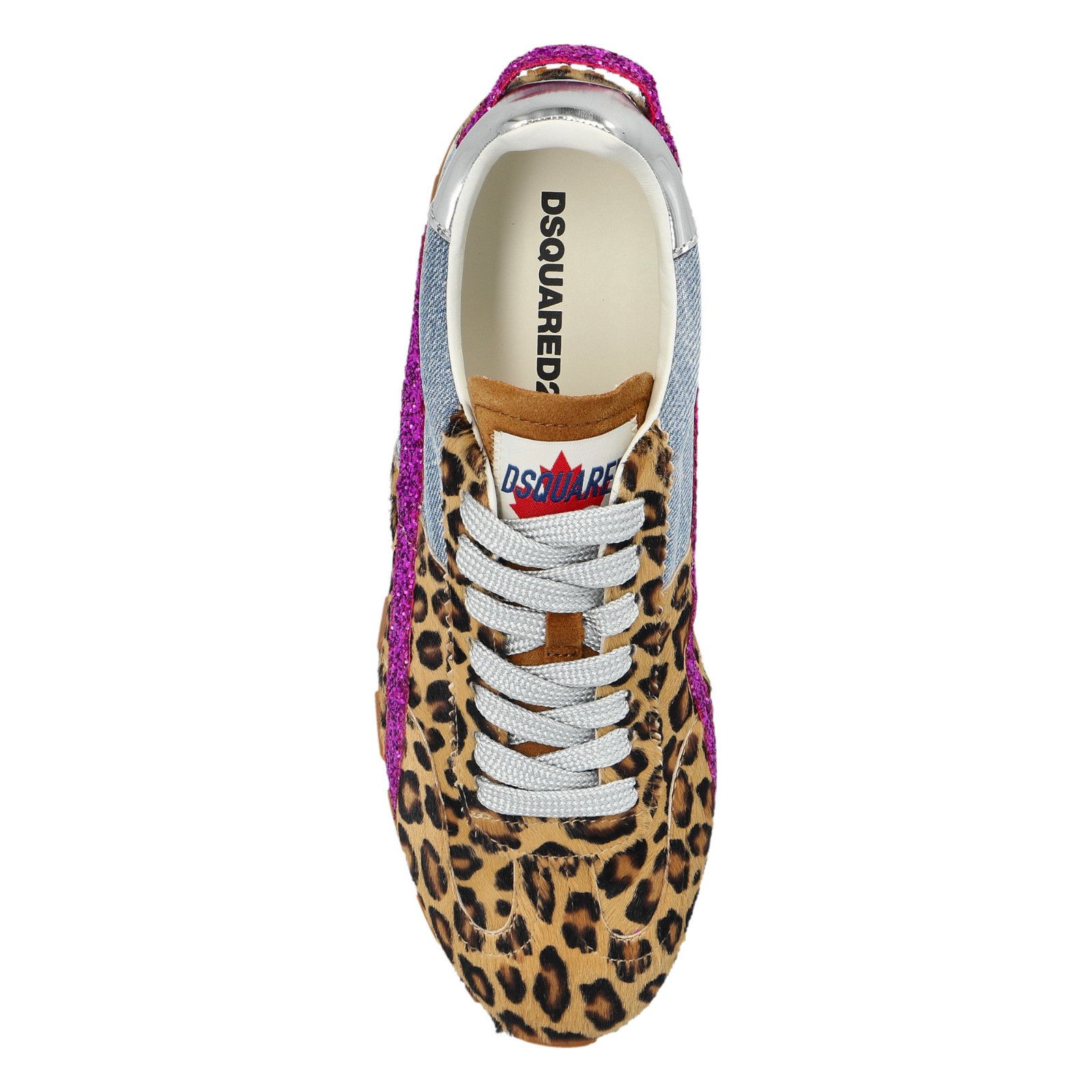 Dsquared2 DSQUARED2 DC-642 Leopard Sneakers New & Authentic (Women's s Size US 6 / IT 36 - 4 Thumbnail