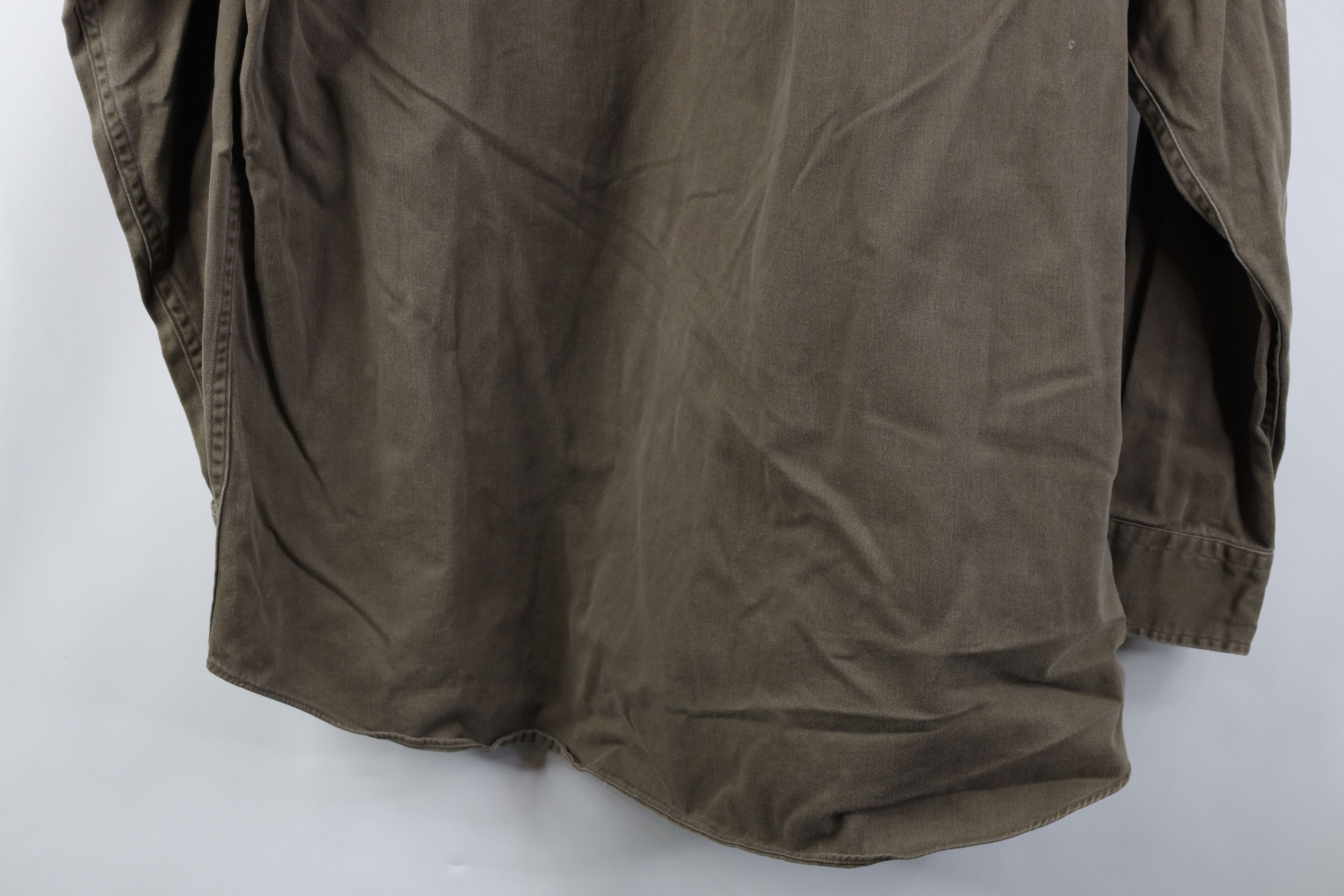 Nautica Vintage 90s Nautica Spell Twill Collared Button Down Shirt Size US L / EU 52-54 / 3 - 15 Thumbnail
