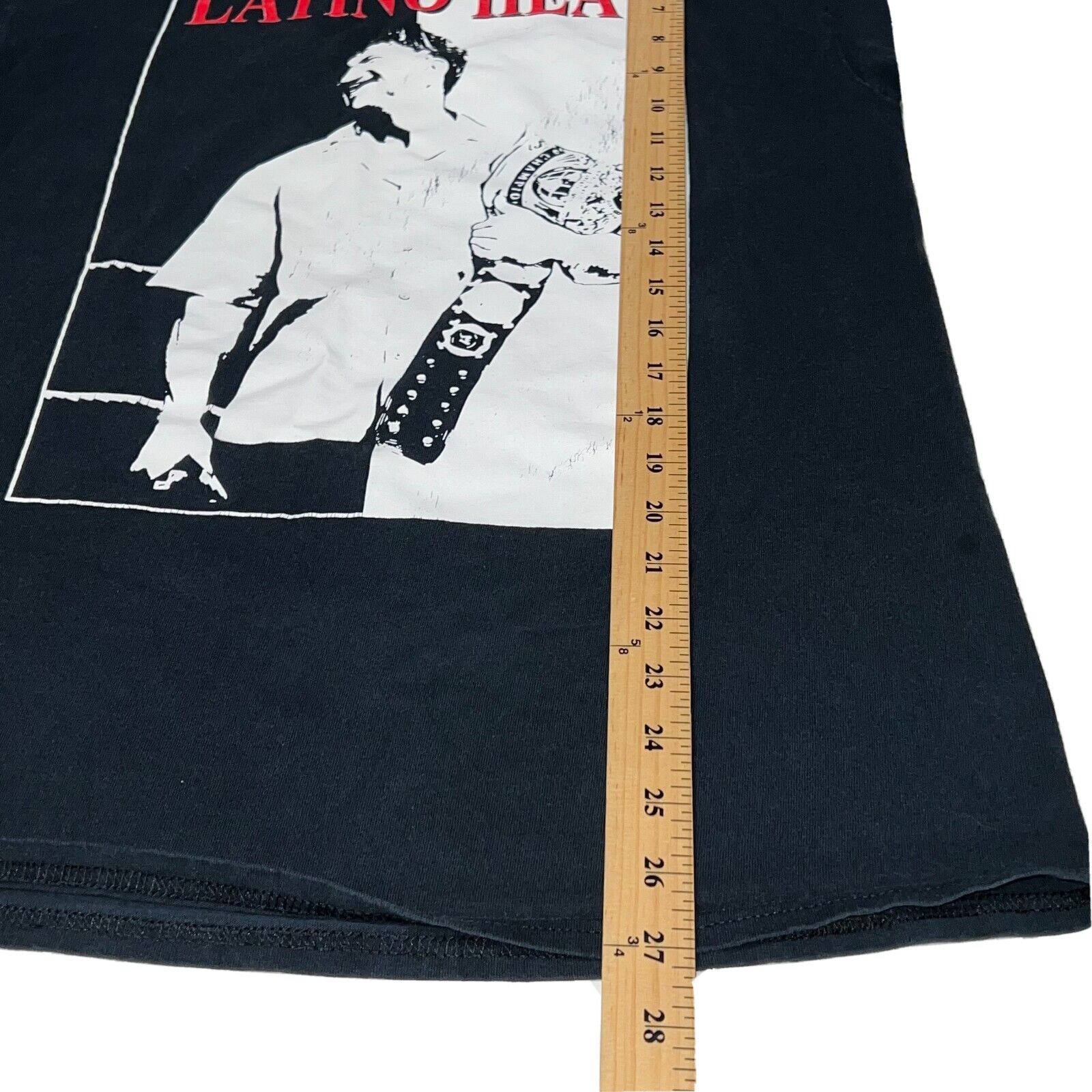 Gildan Vintage Eddie Guerrero WWE Latino Heat Shirt Men's Medium Size US M / EU 48-50 / 2 - 8 Thumbnail