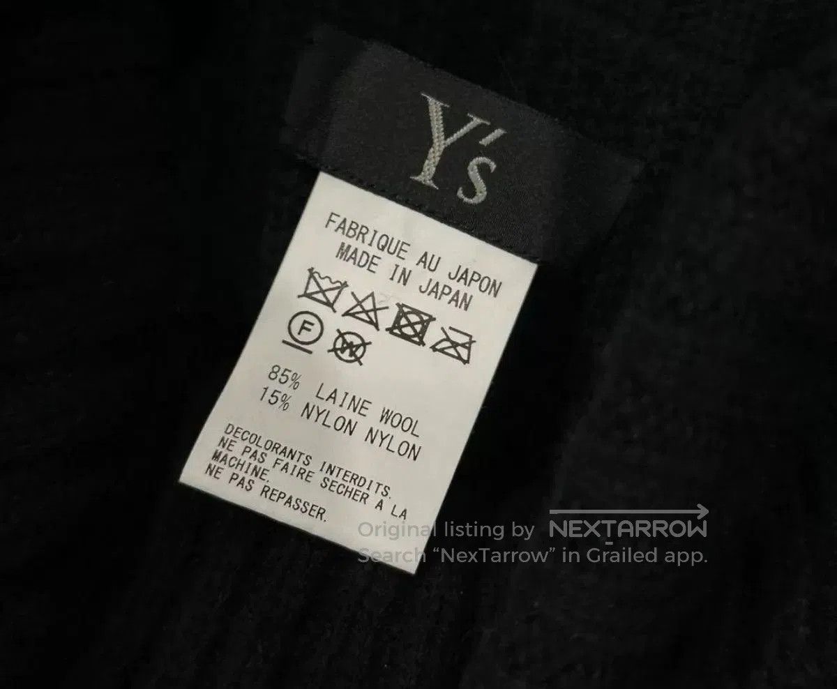 Yohji Yamamoto Y's Yohji Yamamoto 19AW Black Turtleneck Knit Vest. Size XS / US 0-2 / IT 36-38 - 4 Thumbnail