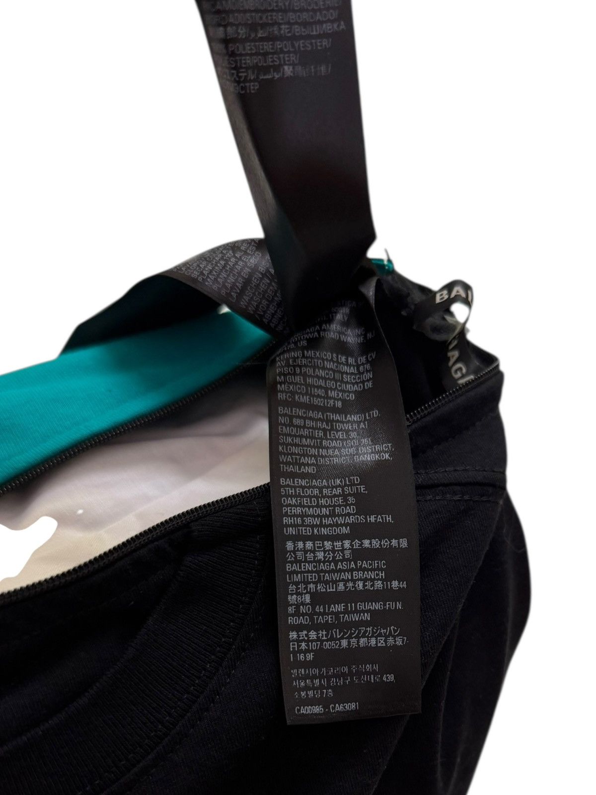 Balenciaga $1450 Recycled T-Shirt Upcycled Reconstructed Pillows Size ONE SIZE - 7 Thumbnail