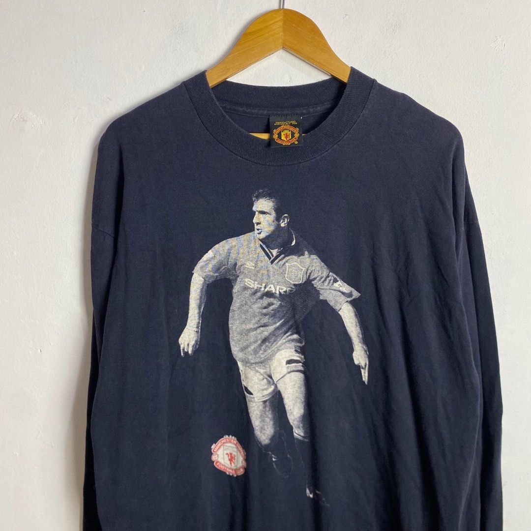 Vintage 90’s Manchester United Eric Cantona Long Sleeve Size US XL / EU 56 / 4 - 2 Thumbnail