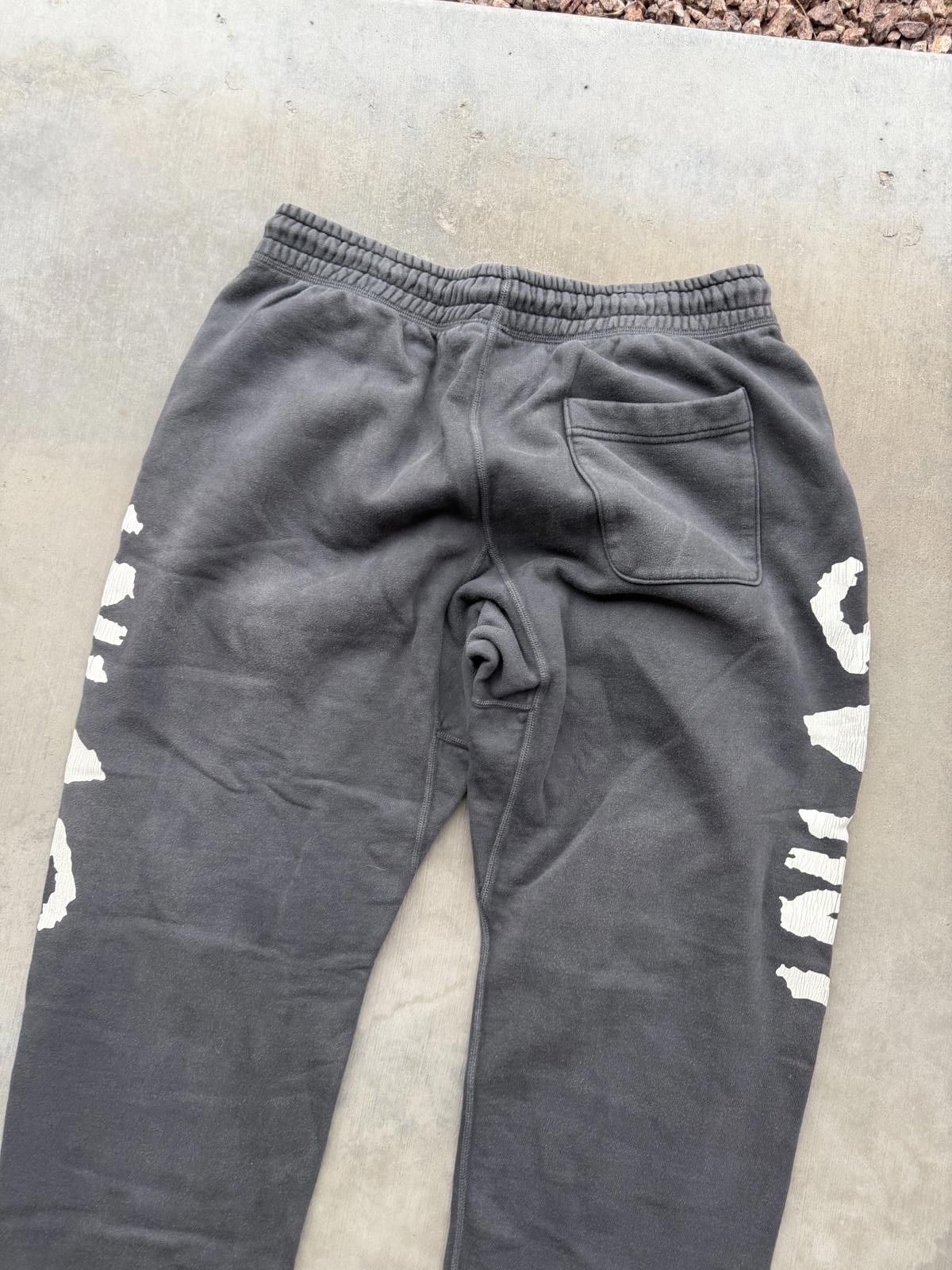 Saint Michael Saint Mxxxxxx Bone Sweatpants Black Size Large VL Vintage Size US 34 / EU 50 - 6 Thumbnail