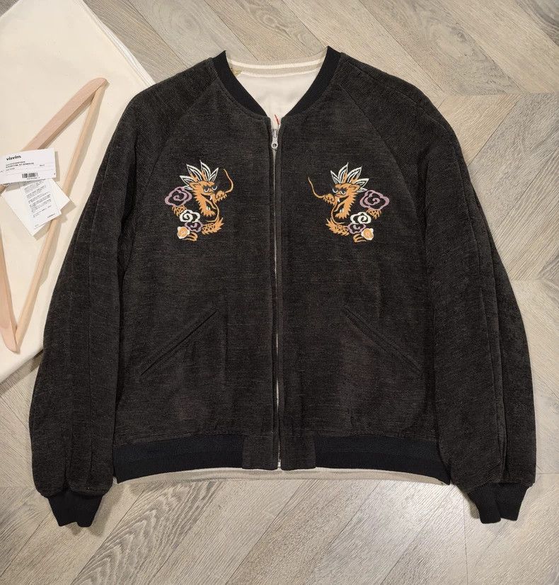 Visvim visvim23AW SUNVANIIYAN Silk Reversible Embroidered Yokosuka Size US M / EU 48-50 / 2 - 3 Thumbnail