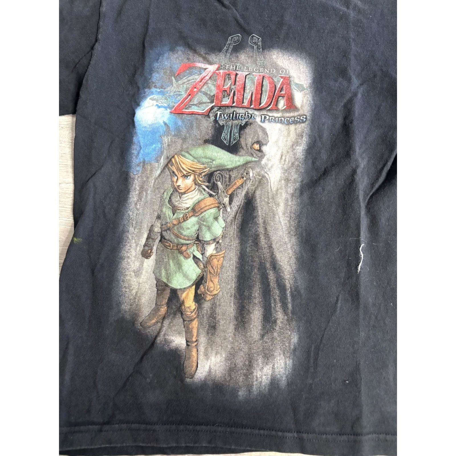 Delta The Legend Of Zelda Shirt Mens Small Black Twilight Princess Graphic T-Shirt Size US S / EU 44-46 / 1 - 2 Thumbnail