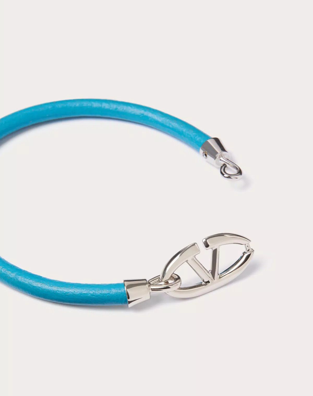 Valentino oc11z0725 Size:Small/Bold Edition Vlogo Bracelet in Sky Blue Size ONE SIZE - 4 Thumbnail