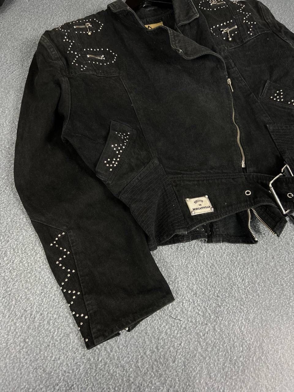 Vintage 00s Abstract Fit Denim jacket