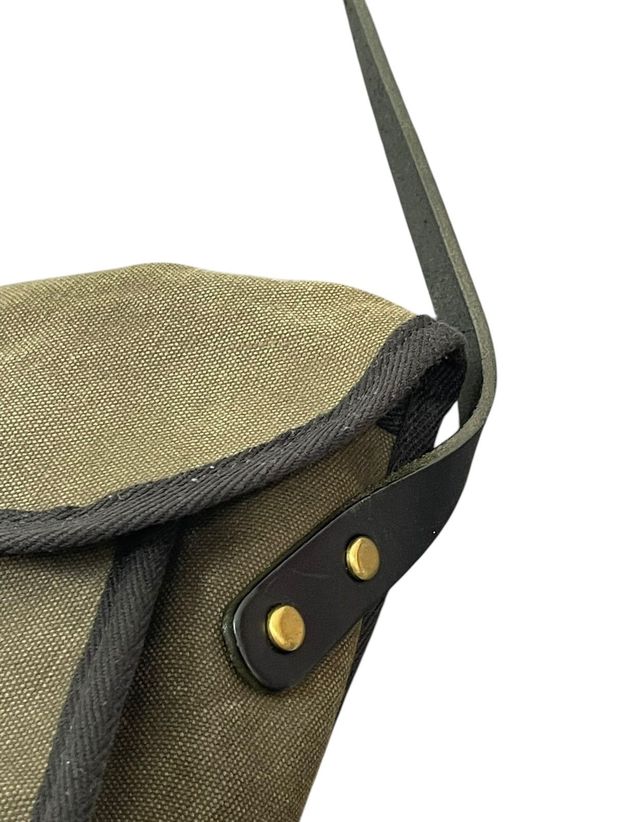 Comme des Garcons × Stussy Leather Canvas Slow Japan Messenger Bag julius amir 1🟩2 Size ONE SIZE - 9 Thumbnail
