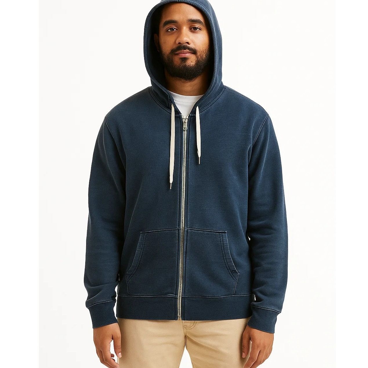 Levi's Levi's Blue Full Zip Hoodie - Men's Size XL Size US XL / EU 56 / 4 - 1 Thumbnail
