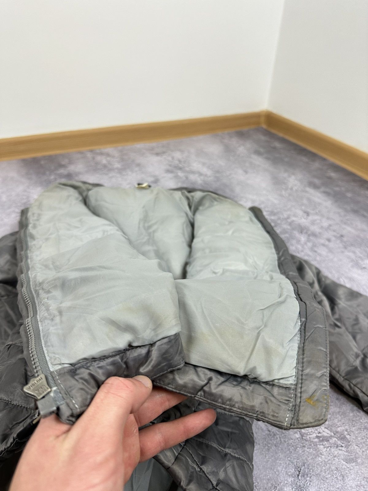 The North Face × Vintage Vintage The North Face 550 Down Nuptse Y2K Puffer Jacket Size S / US 4 / IT 40 - 19 Thumbnail
